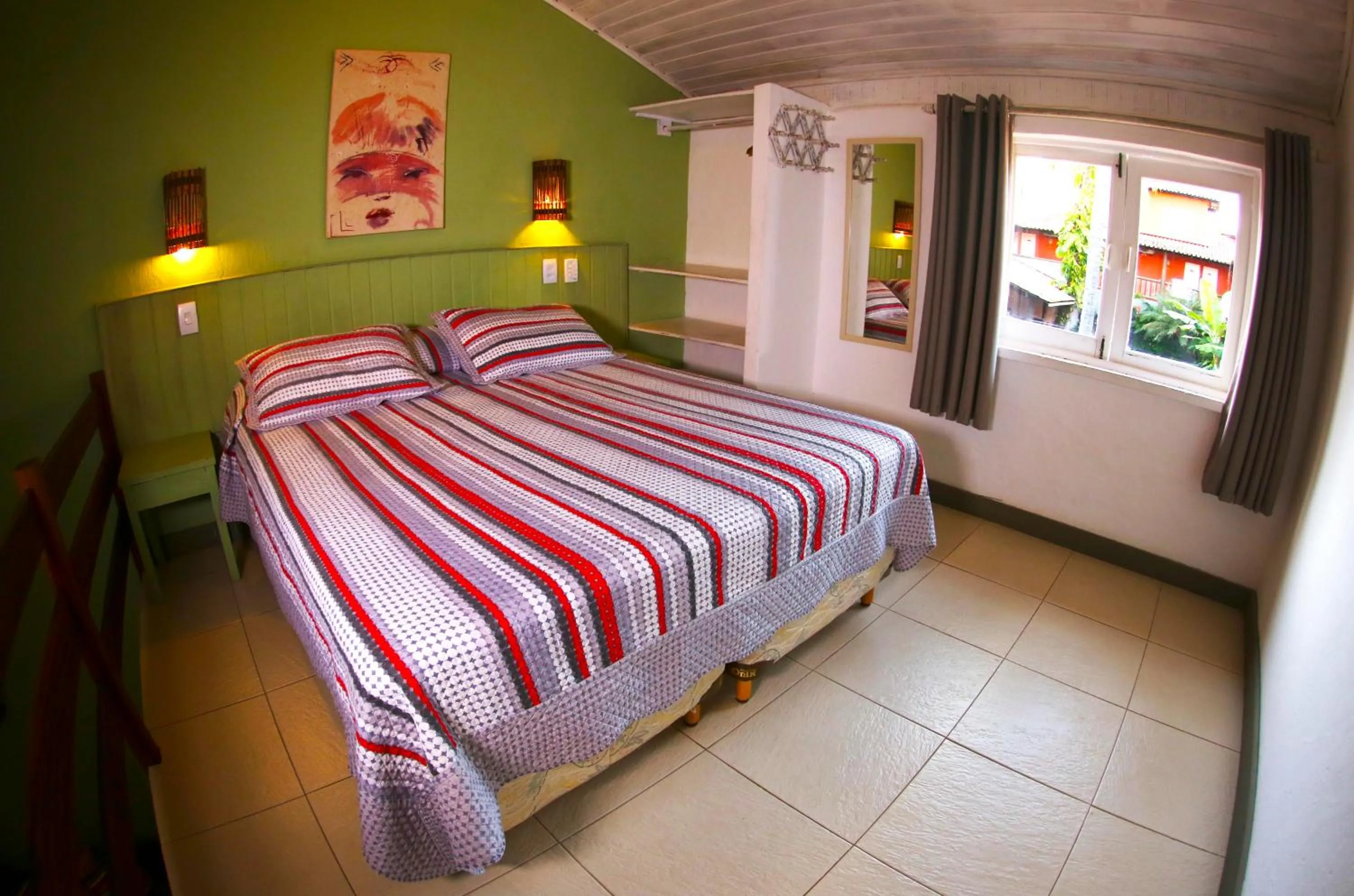 Bed in Pousada Tatuapara