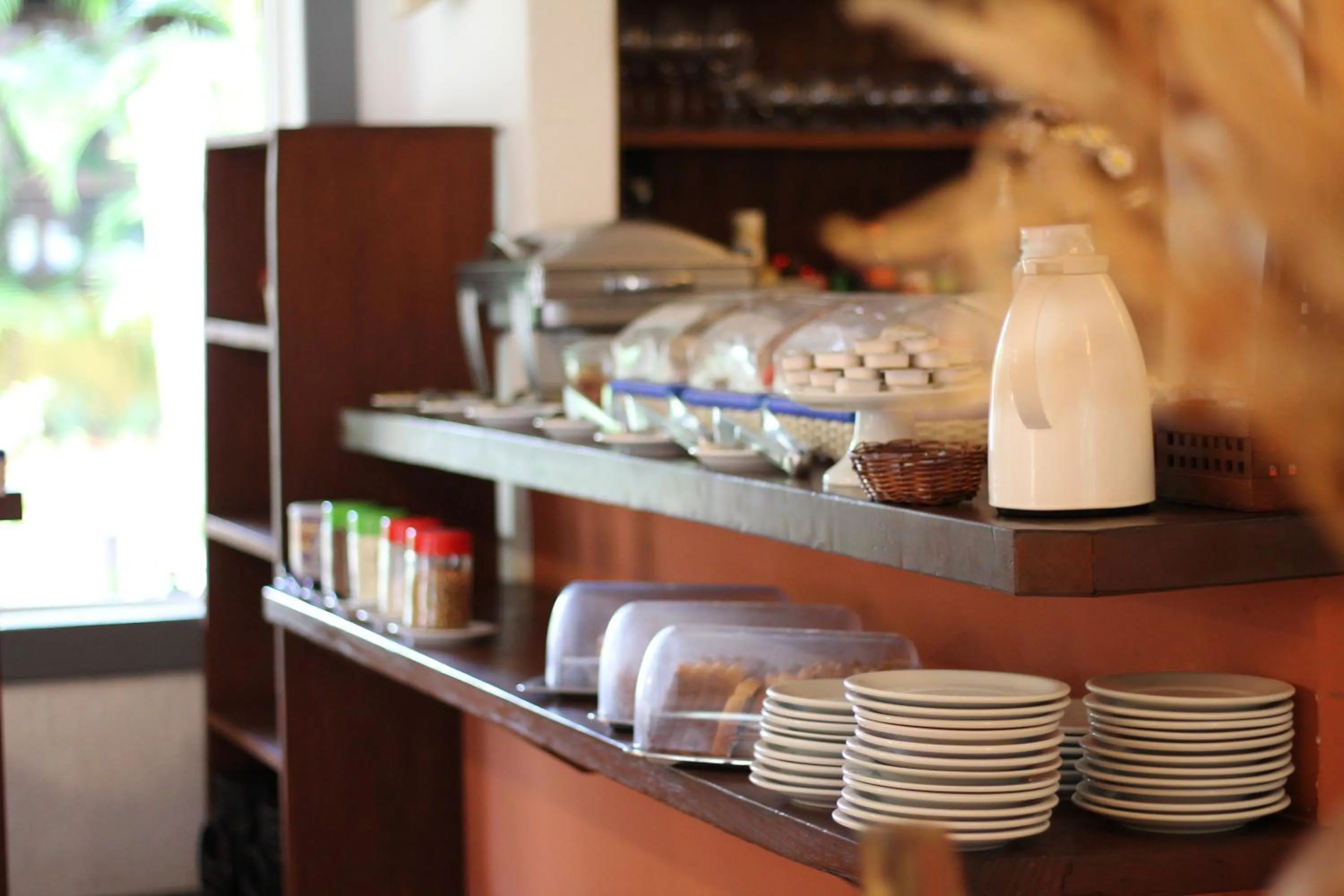 Buffet breakfast in Pousada Tatuapara