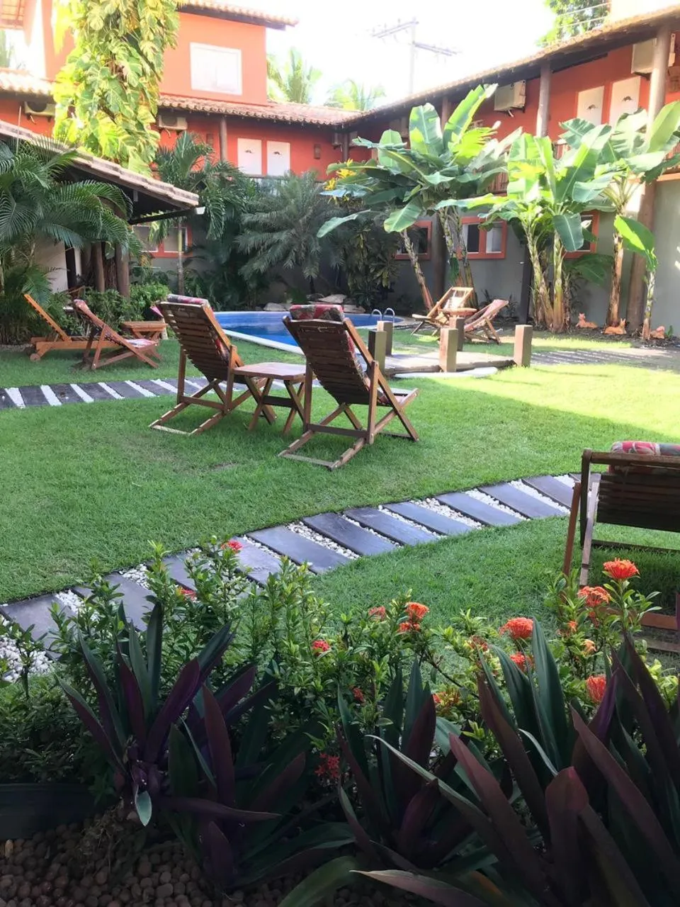 Garden in Pousada Tatuapara