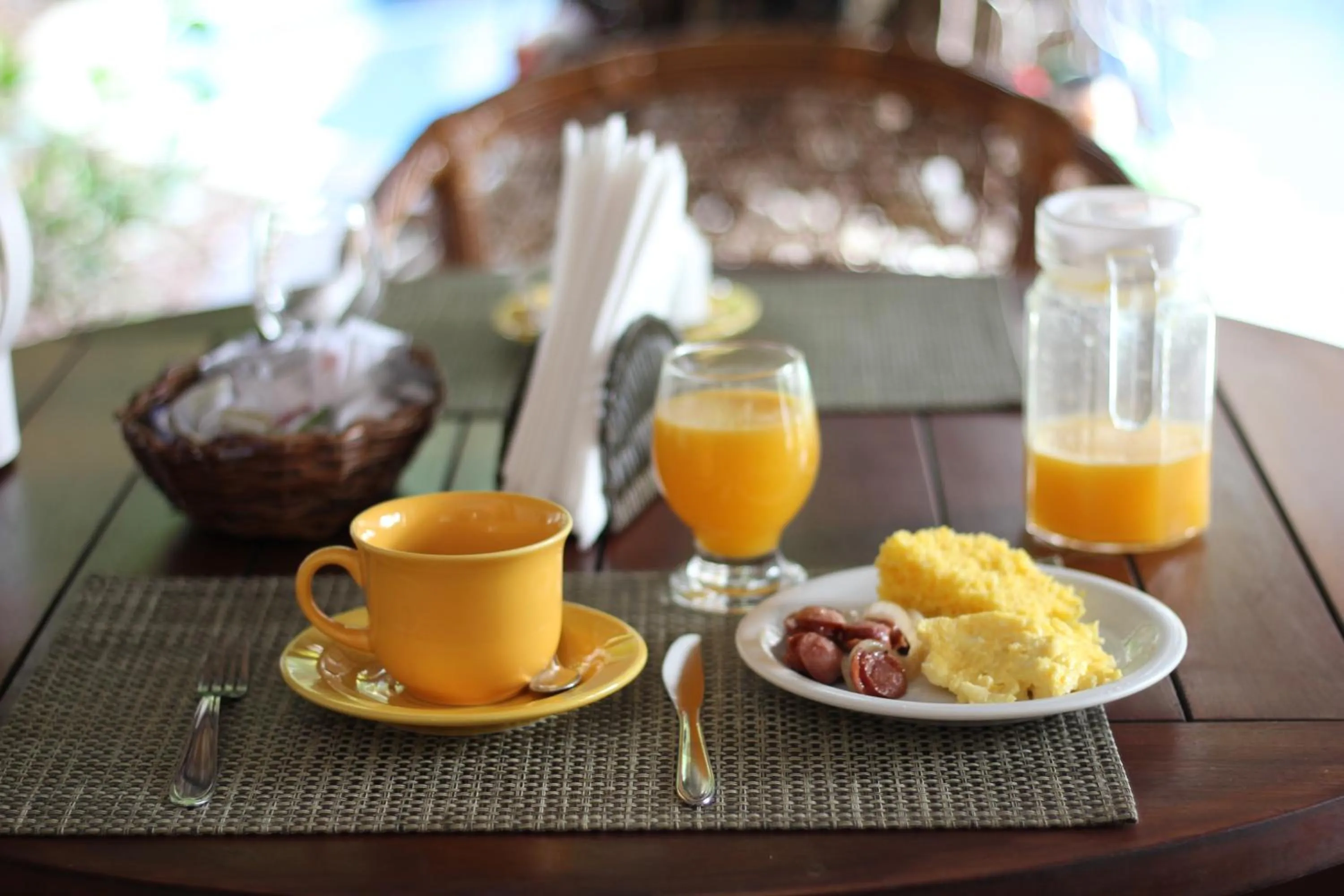 Breakfast in Pousada Tatuapara