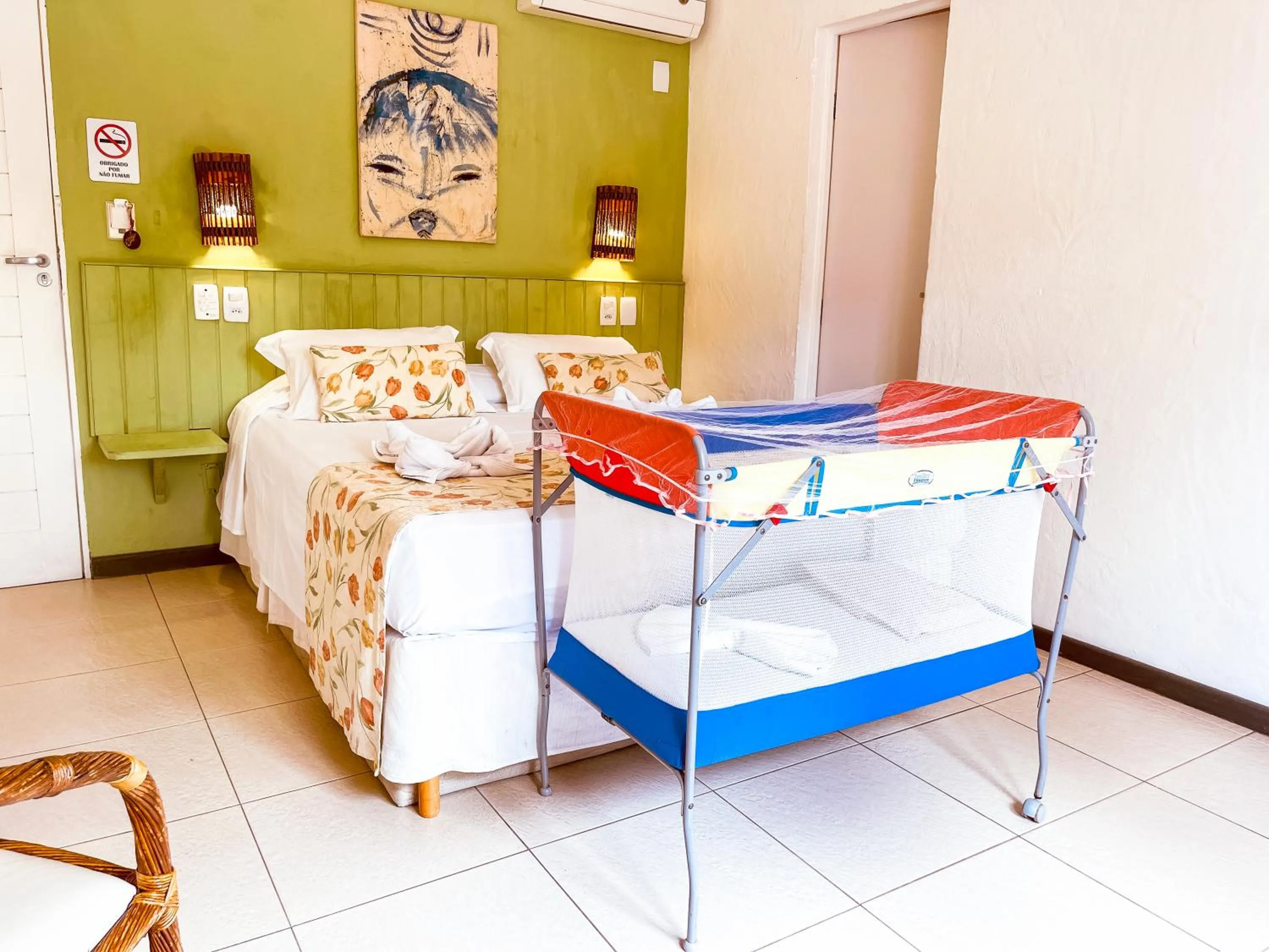 cot, Bed in Pousada Tatuapara