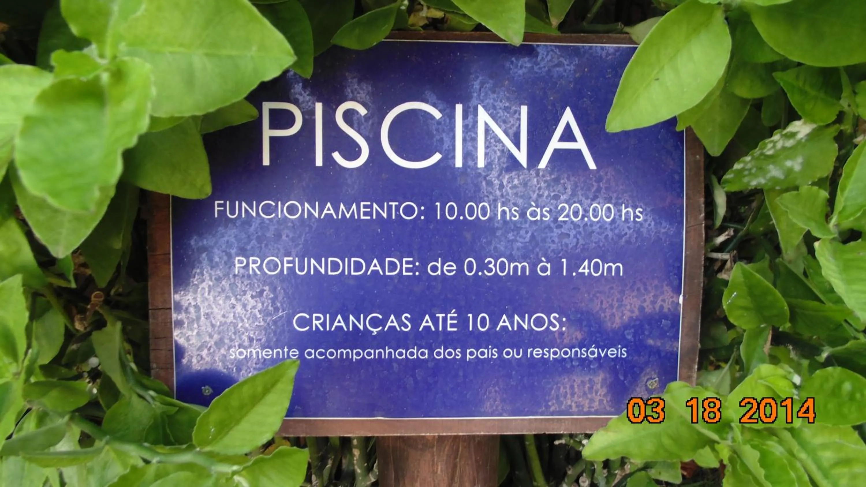 Swimming pool in Pousada Tatuapara