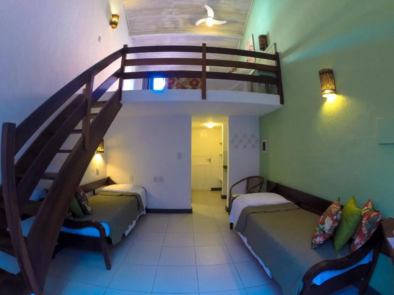 Photo of the whole room, Bed in Pousada Tatuapara