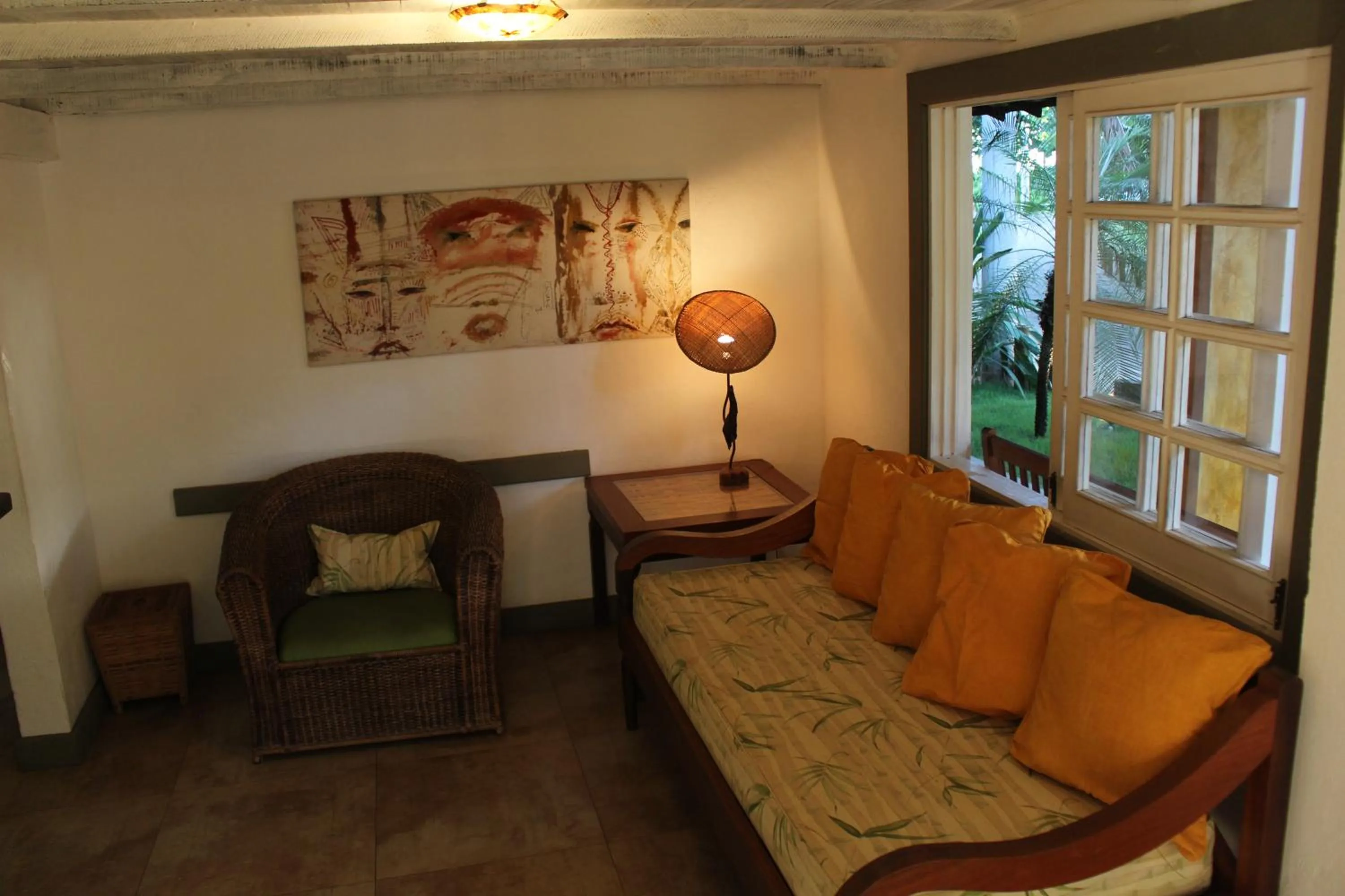 Lobby or reception in Pousada Tatuapara