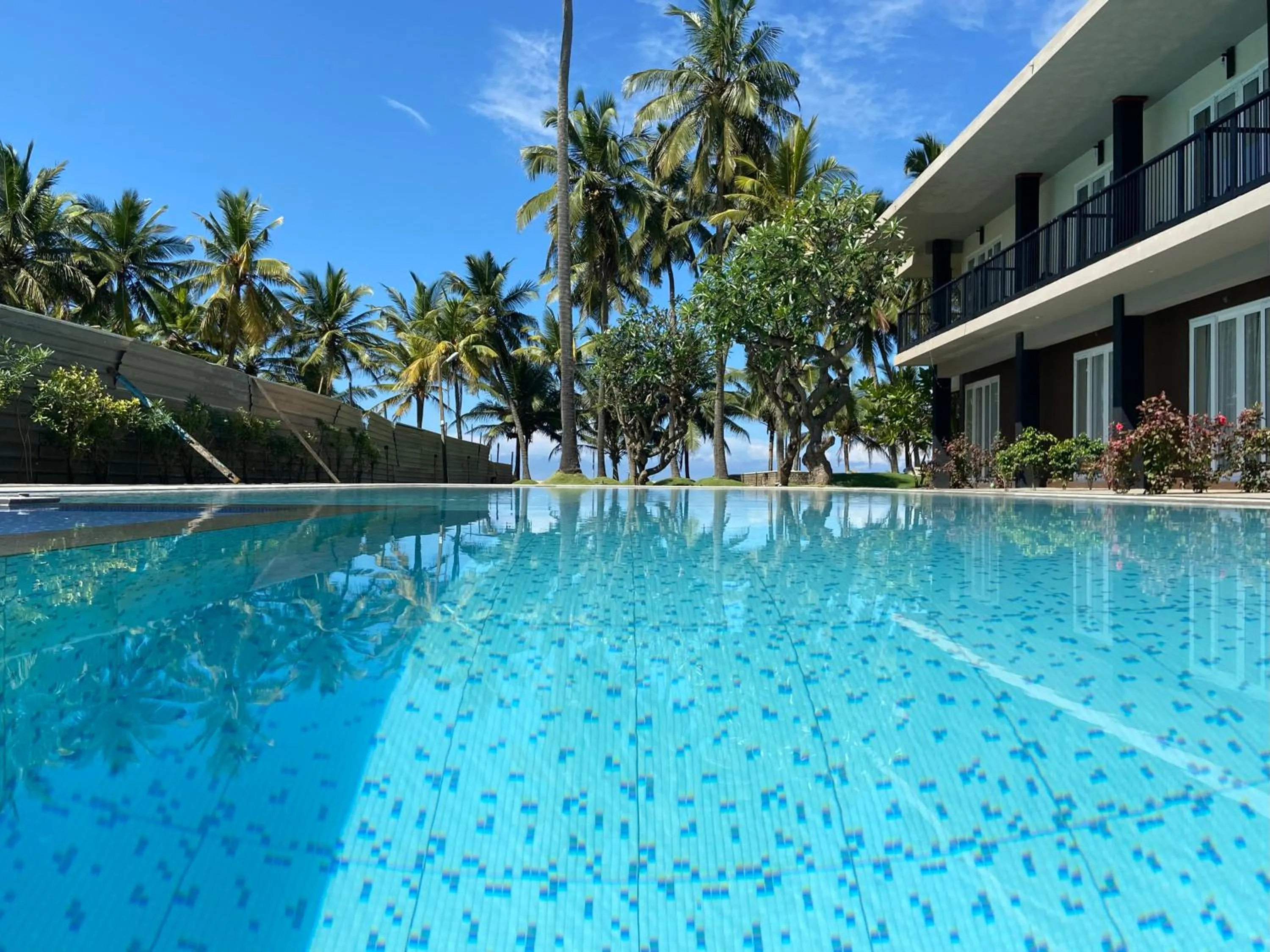 Pool view in Golden Star Beach Hotel