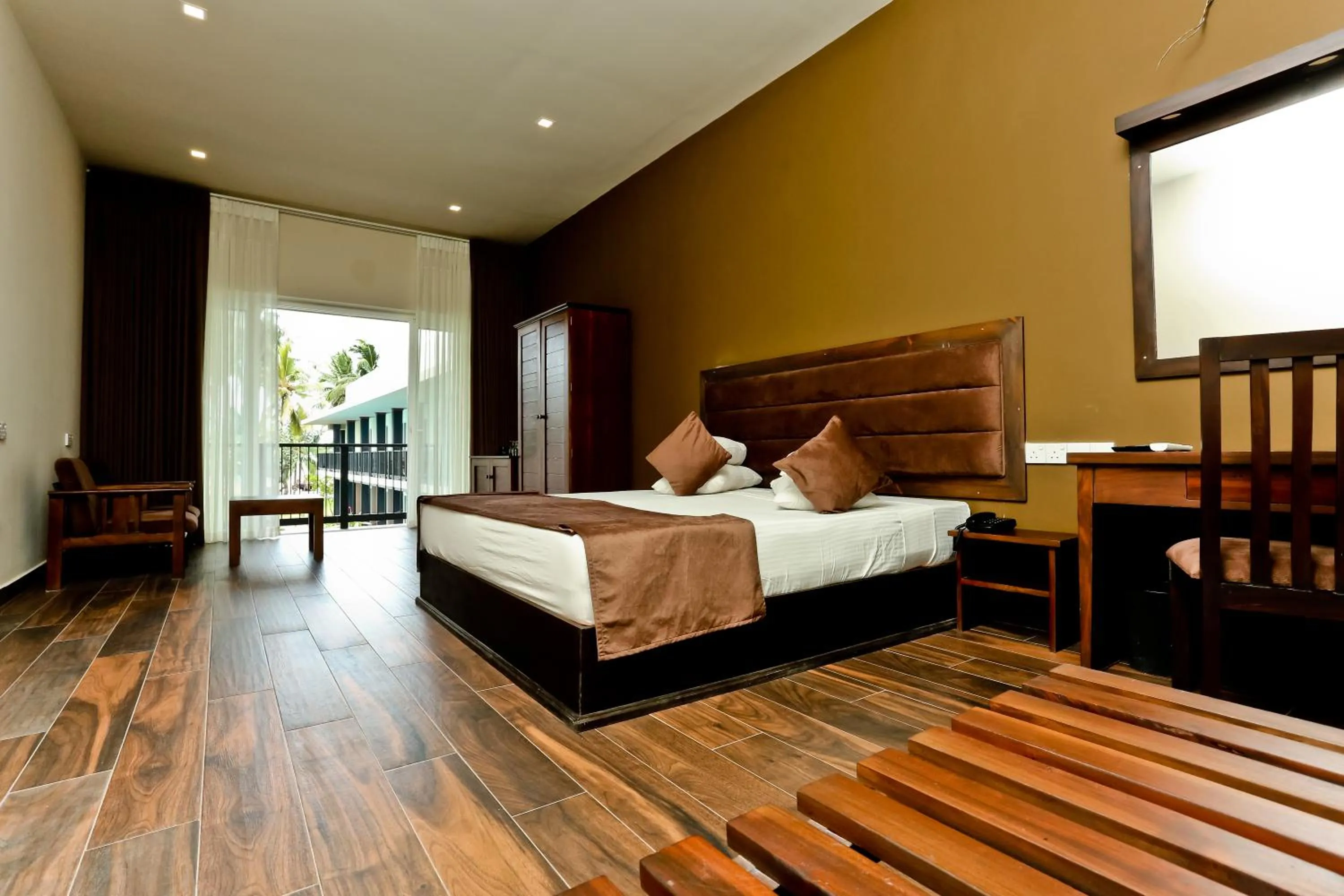 Photo of the whole room, Bed in Golden Star Beach Hotel