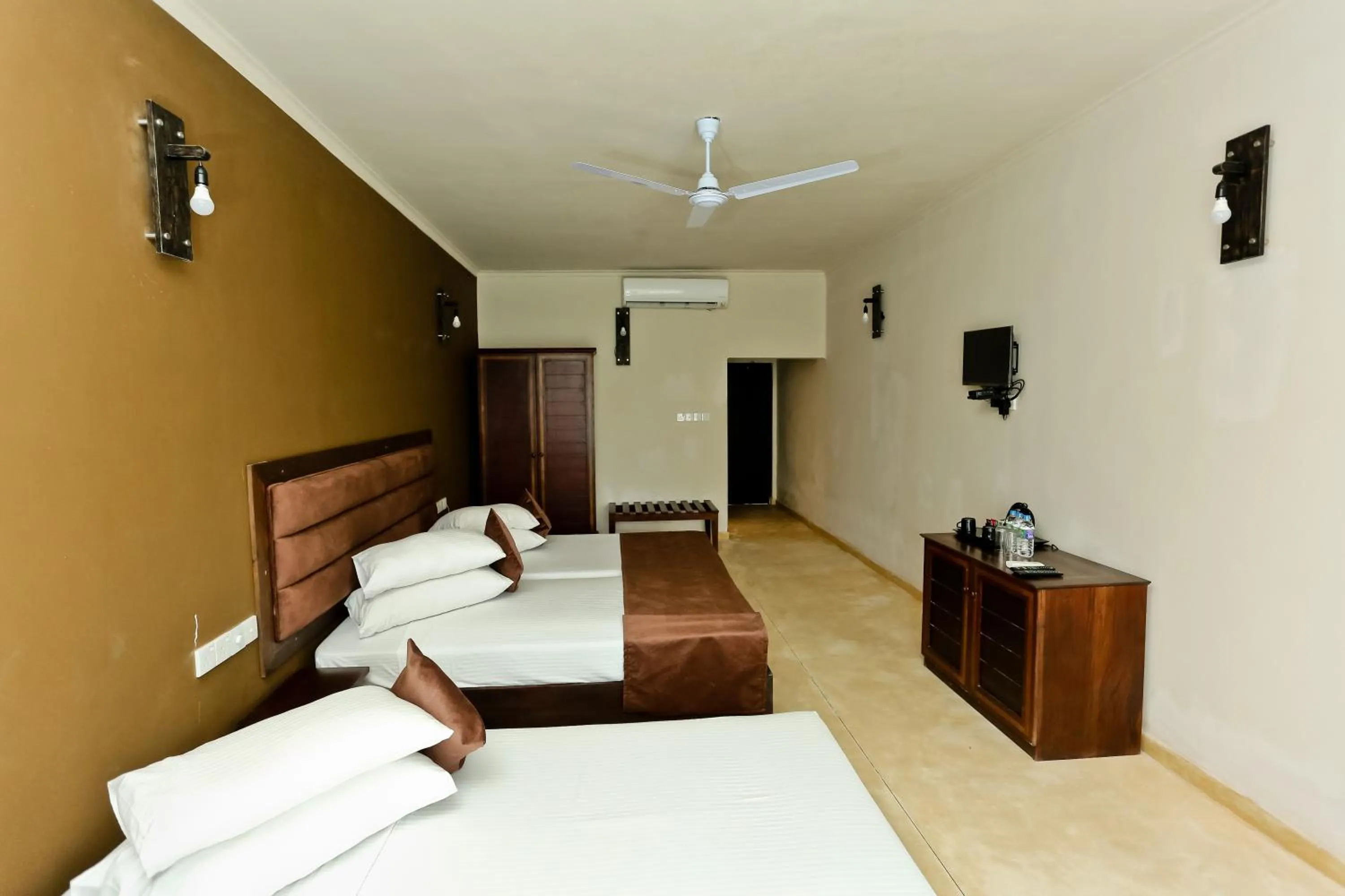 Photo of the whole room, Bed in Golden Star Beach Hotel