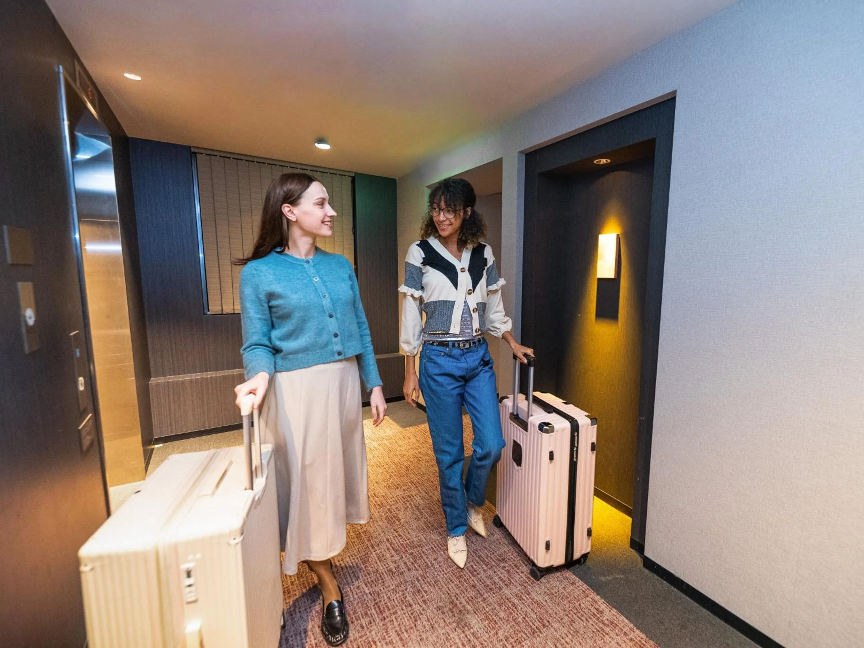 People in Tokyu Stay Tsukiji - Tokyo Ginza Area