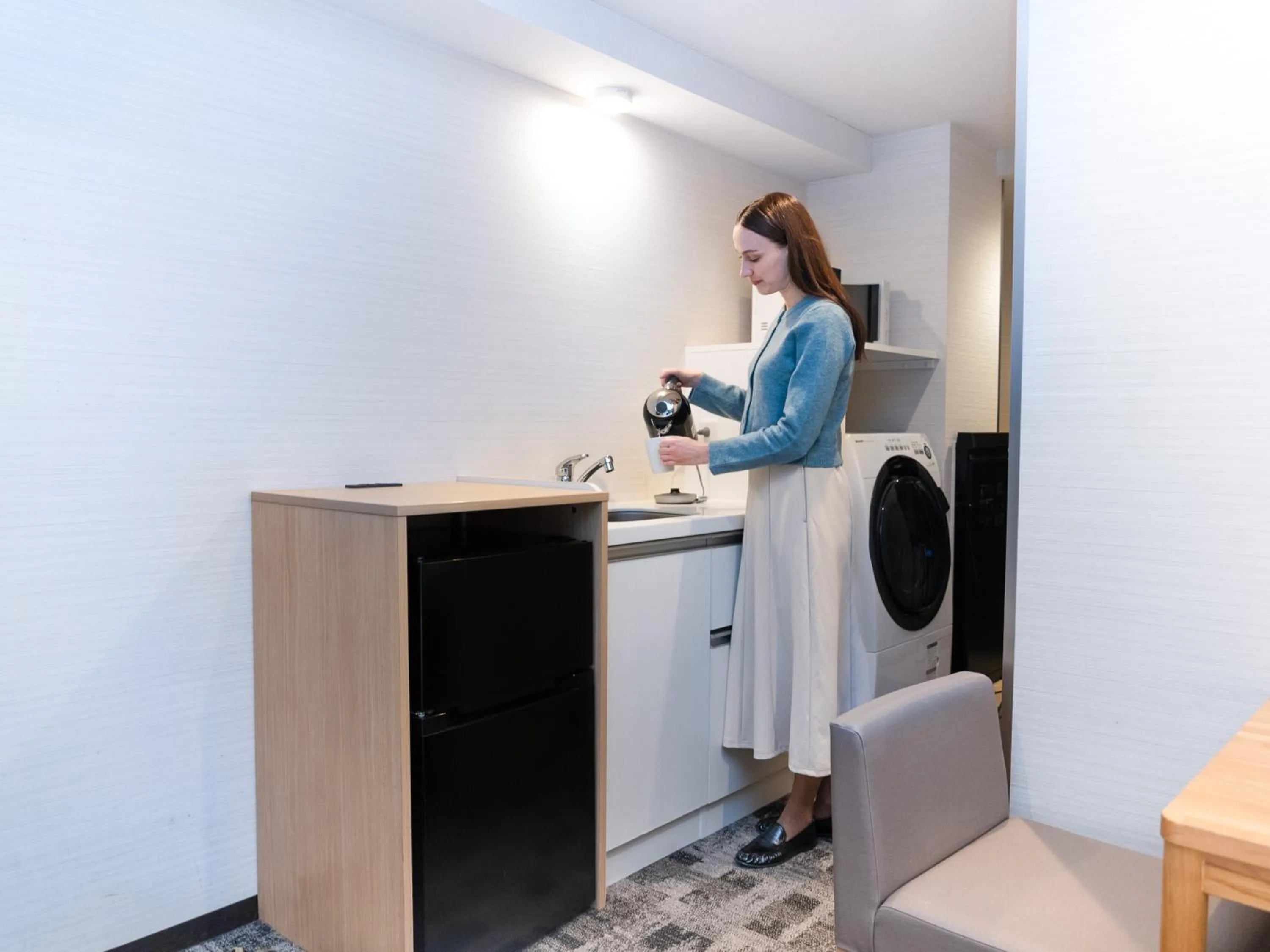 People in Tokyu Stay Tsukiji - Tokyo Ginza Area