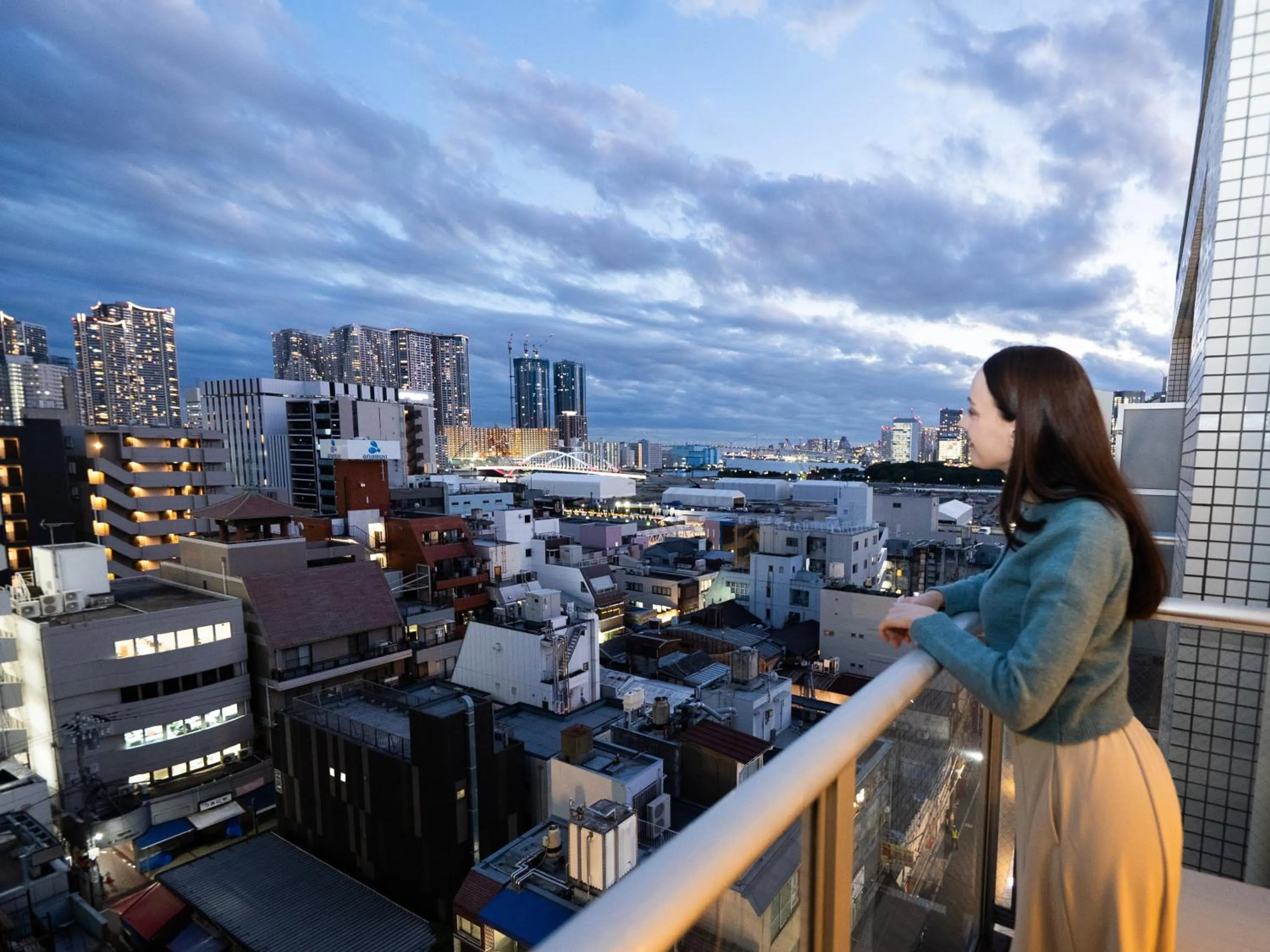 People in Tokyu Stay Tsukiji - Tokyo Ginza Area