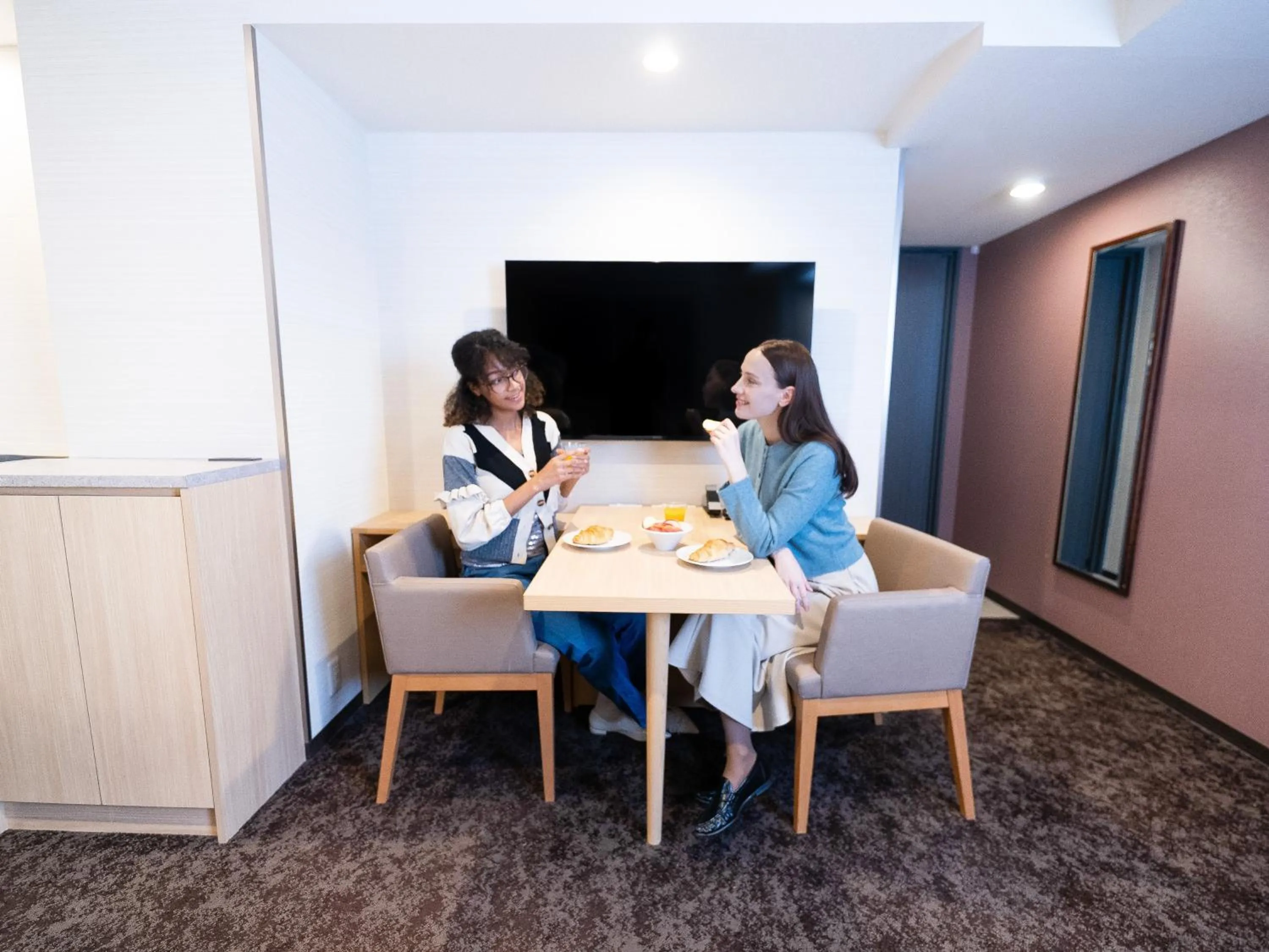 People in Tokyu Stay Tsukiji - Tokyo Ginza Area