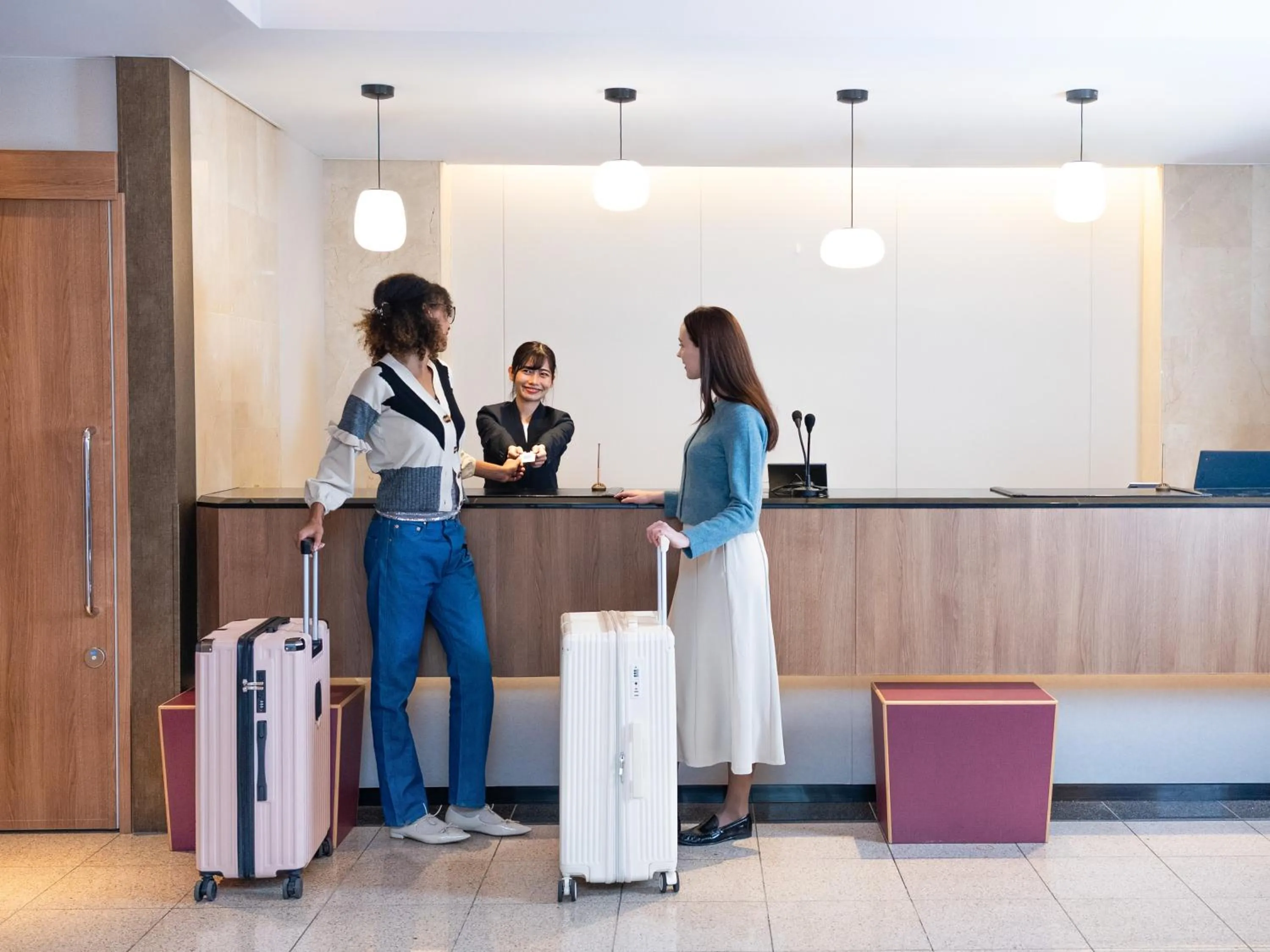 People in Tokyu Stay Tsukiji - Tokyo Ginza Area