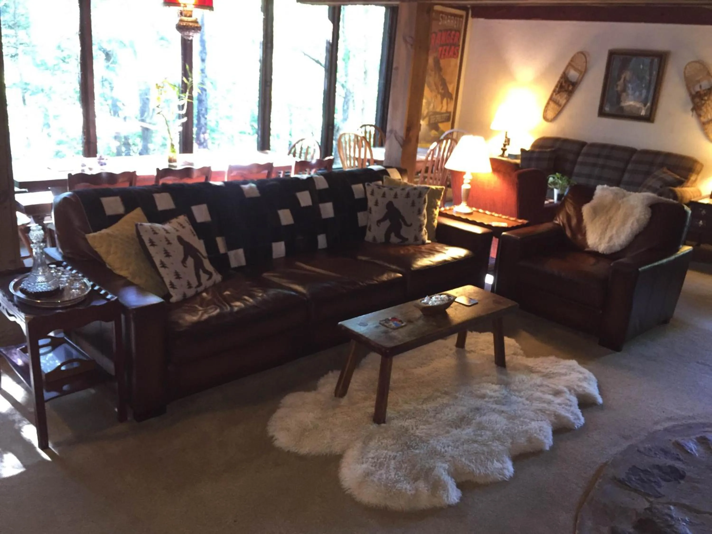 Living room in Grunberg Haus Inn & Cabins