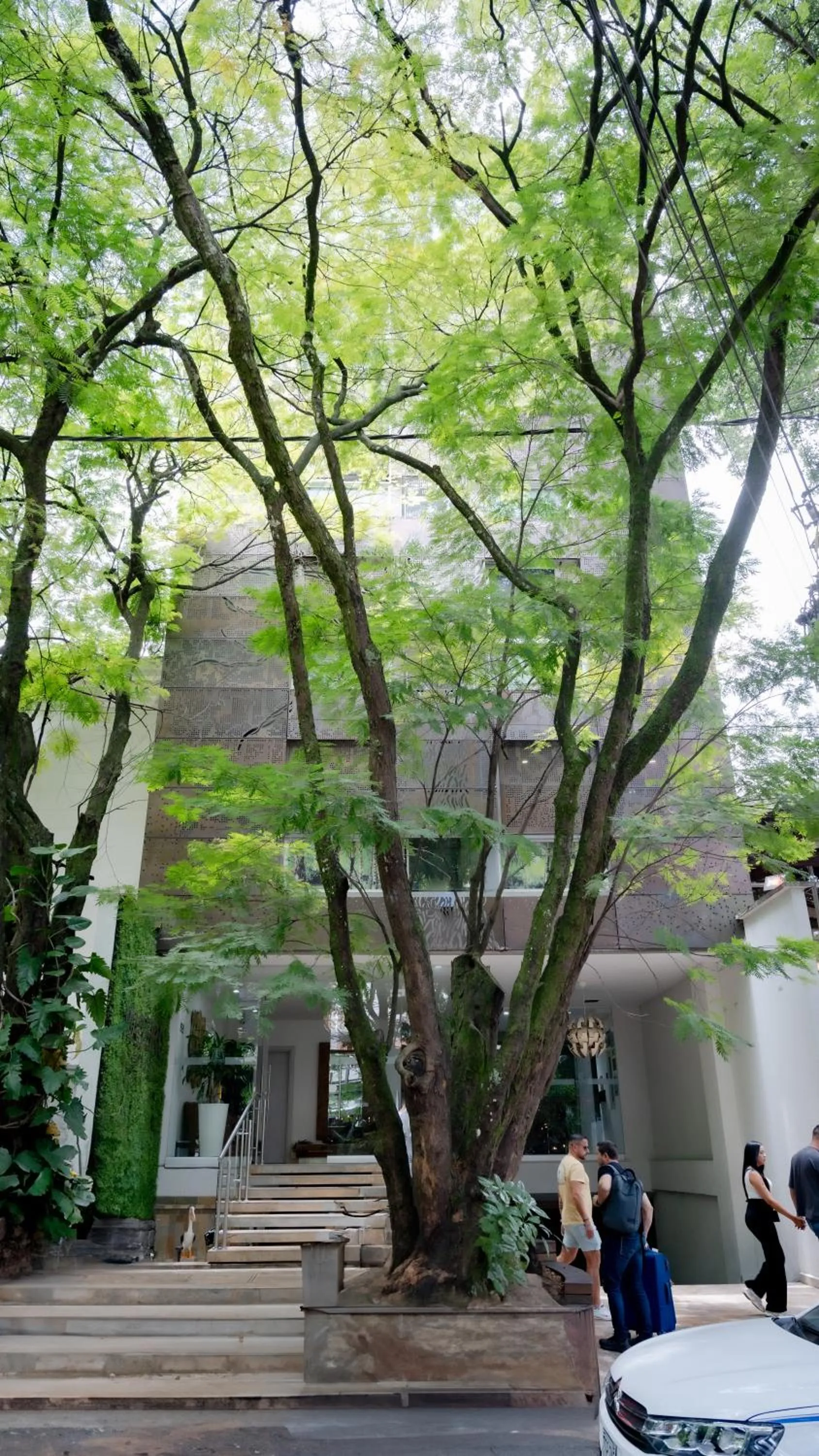 Facade/entrance in Hotel Madeiro