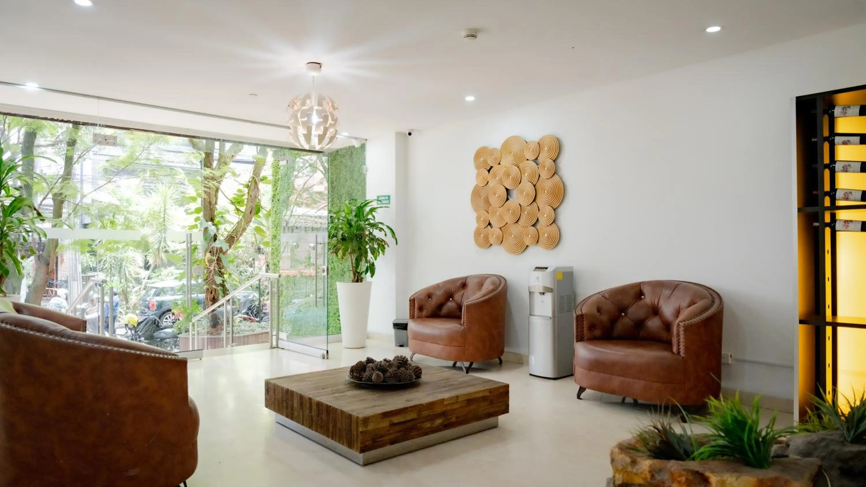 Lobby or reception in Hotel Madeiro