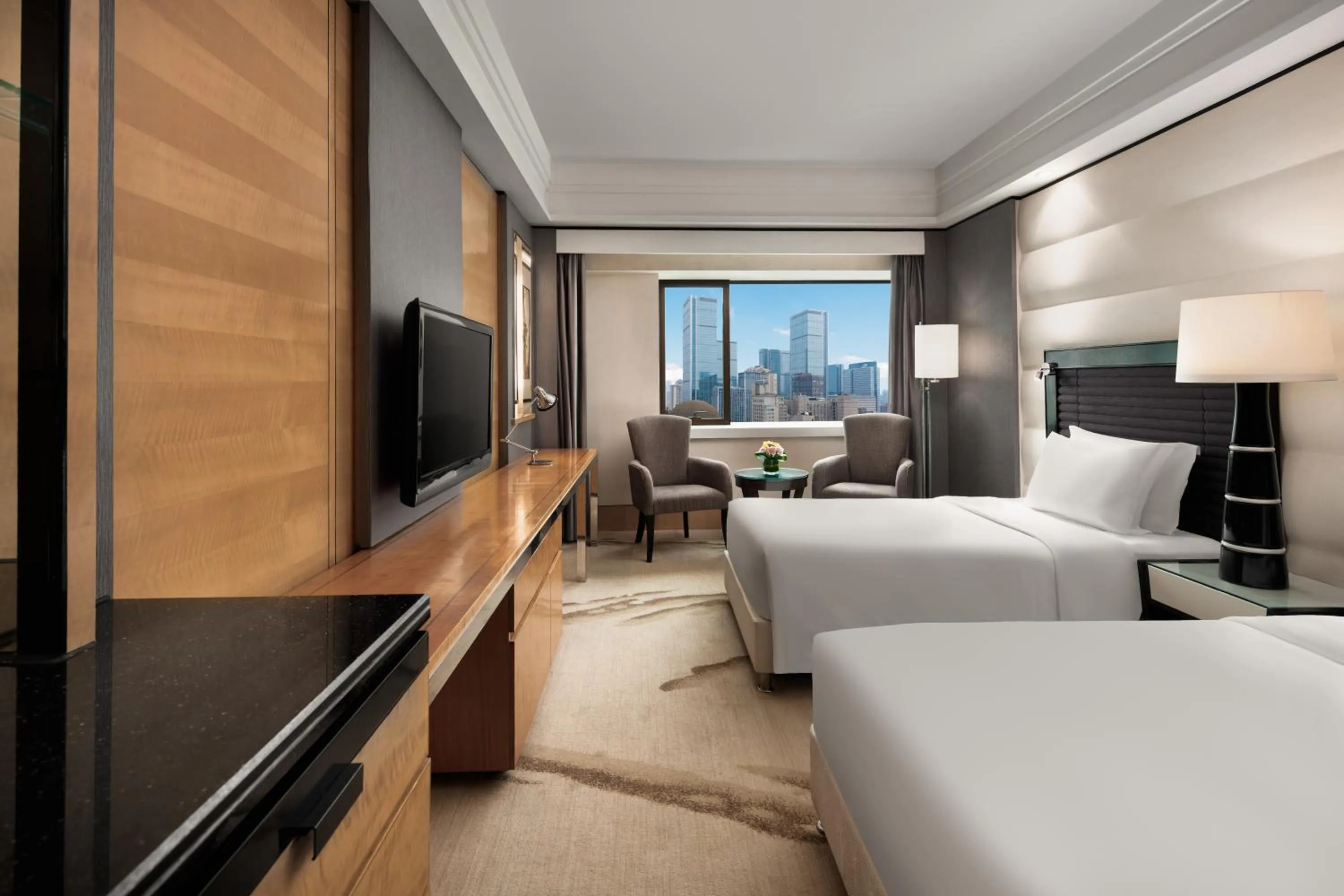Bedroom, Bed in Crowne Plaza Chengdu City Center by IHG