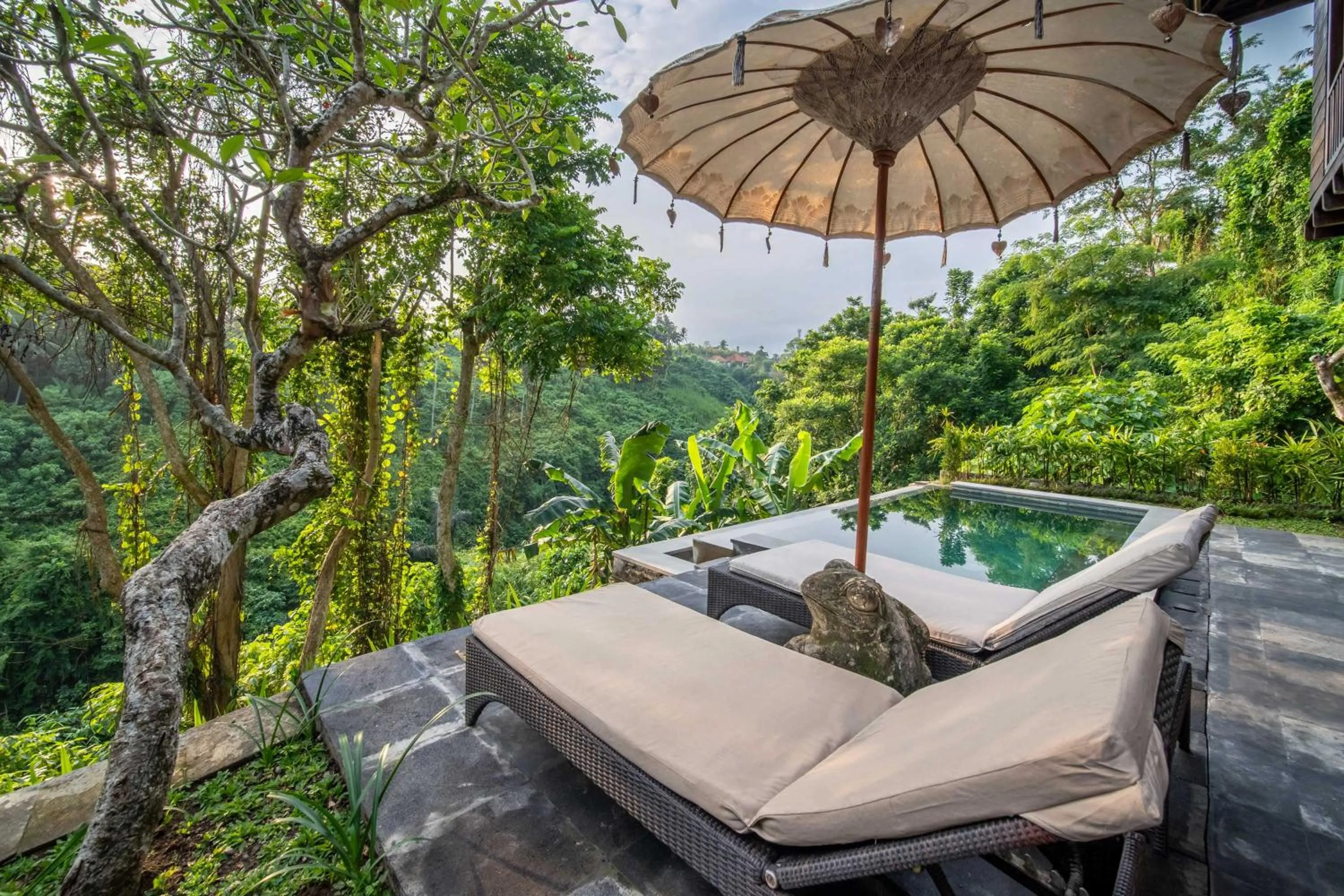 View (from property/room) in Natura Villa Ubud Bali