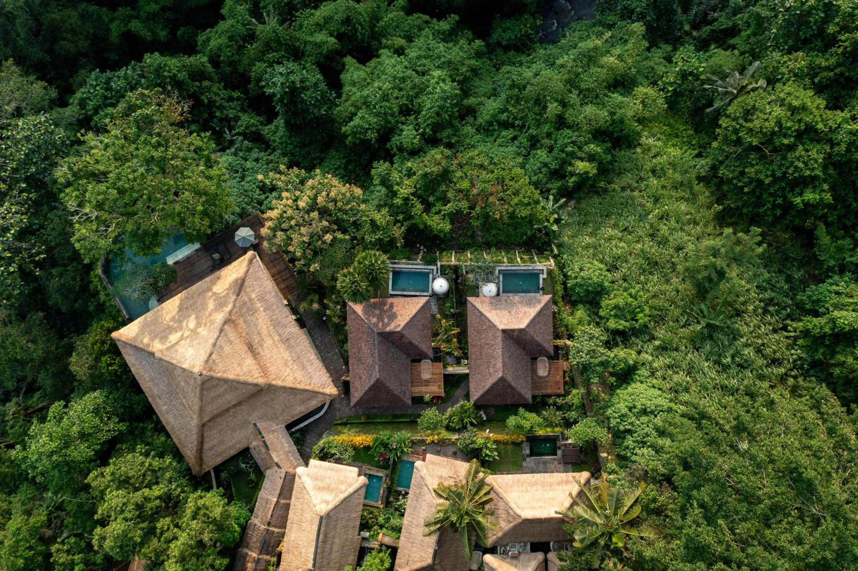 Property building in Natura Villa Ubud Bali