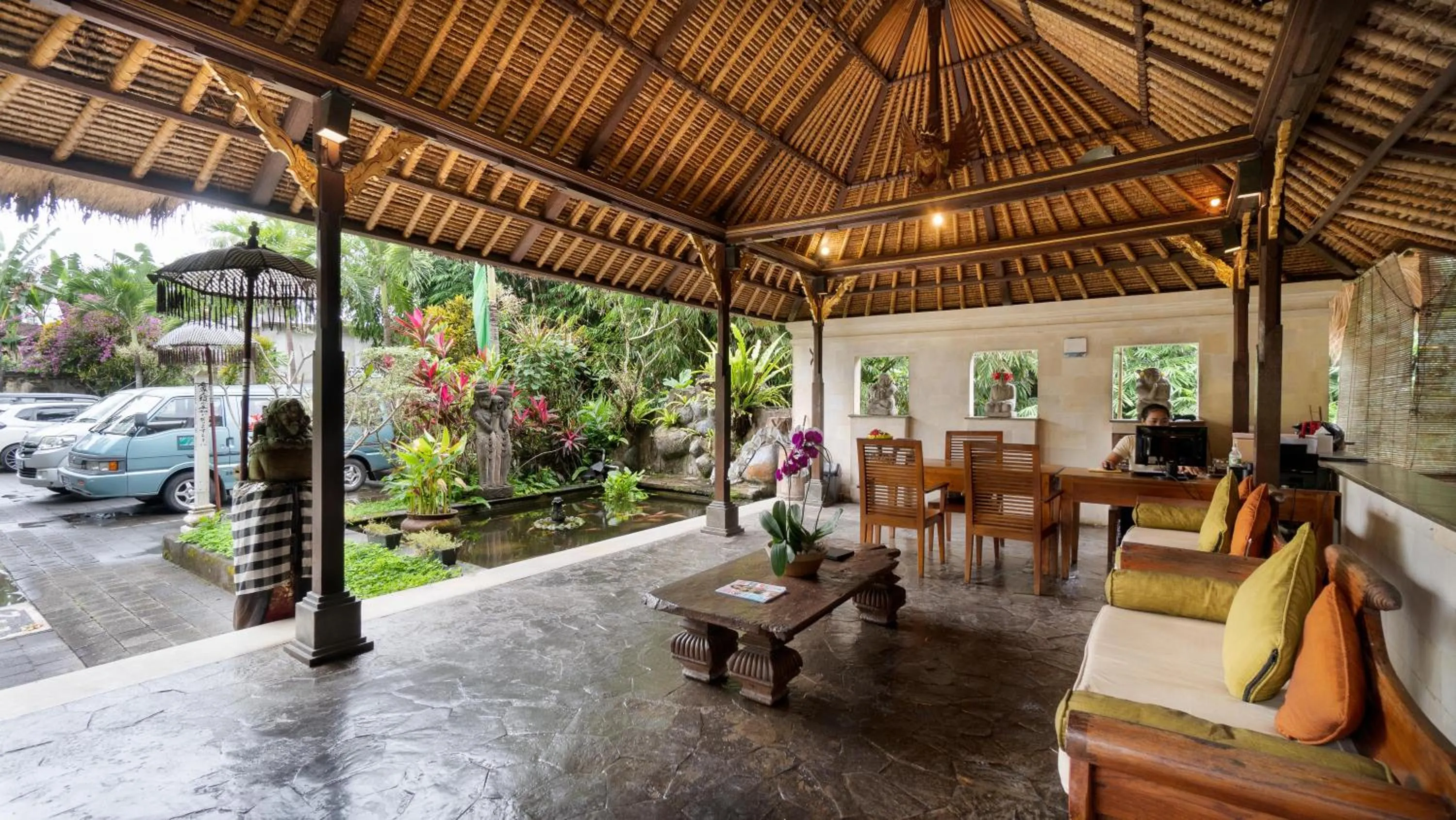 Lobby or reception in Natura Villa Ubud Bali