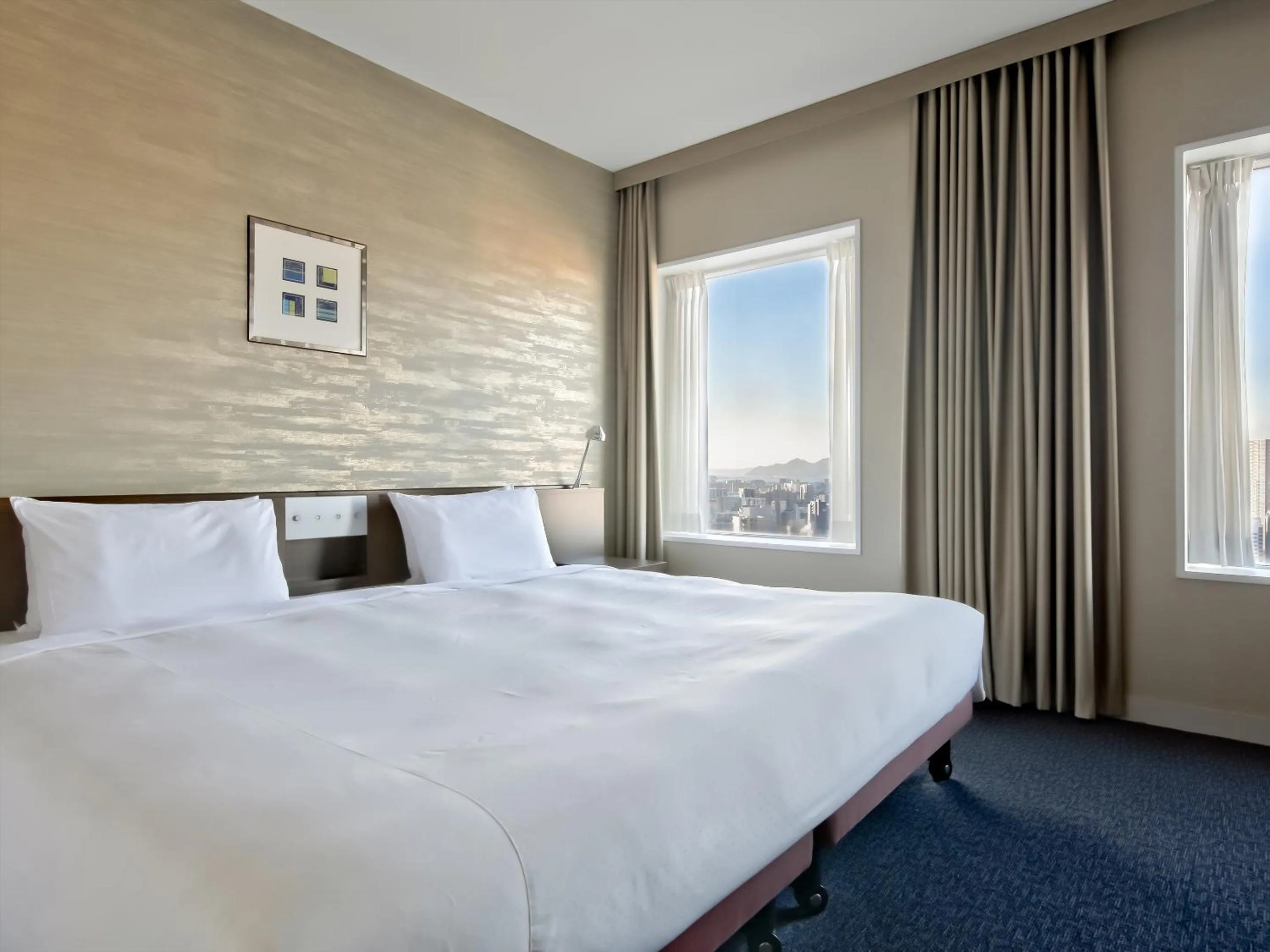 Photo of the whole room, Bed in Mitsui Garden Hotel Hiroshima