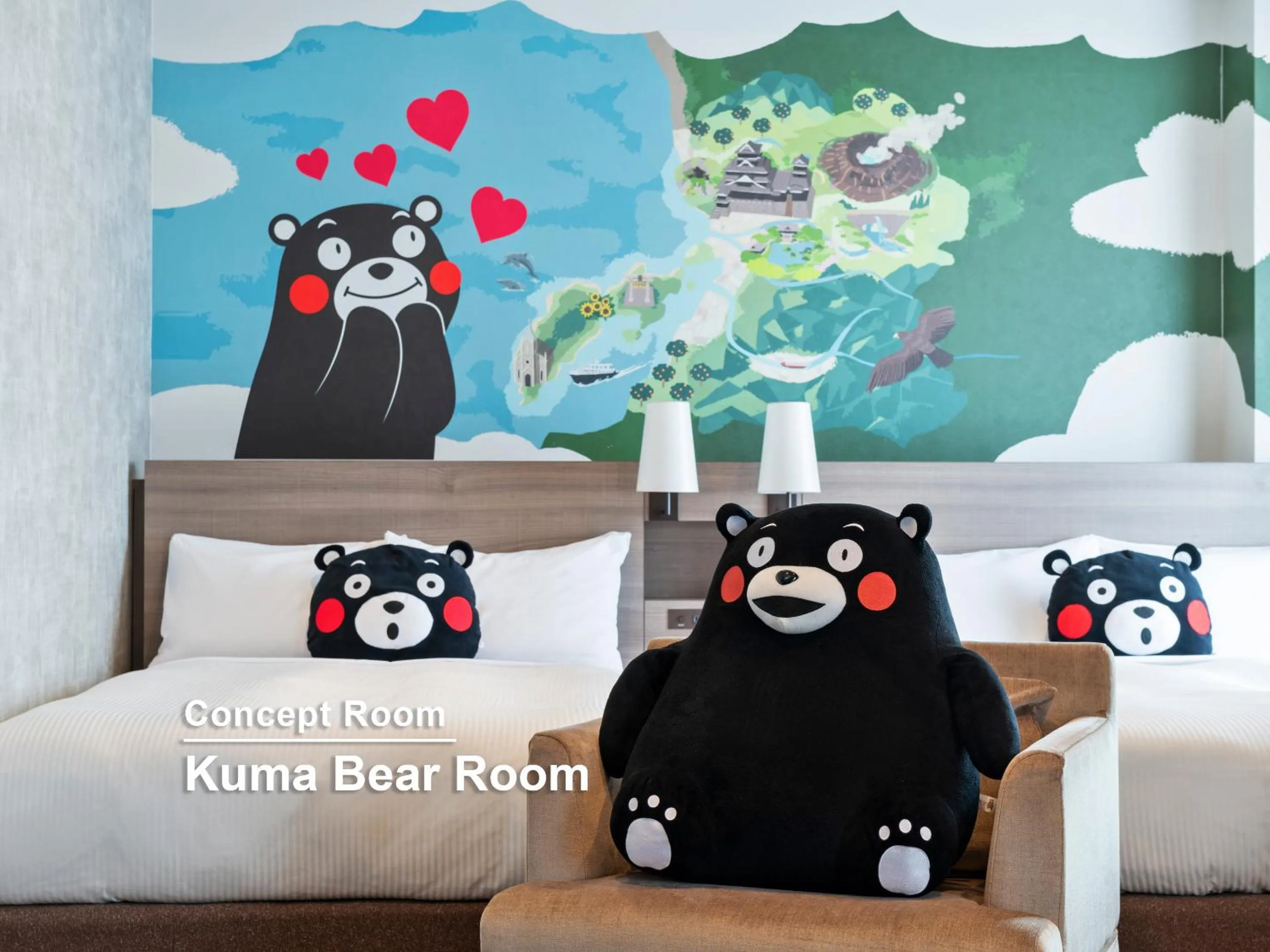 Photo of the whole room in Mitsui Garden Hotel Kumamoto