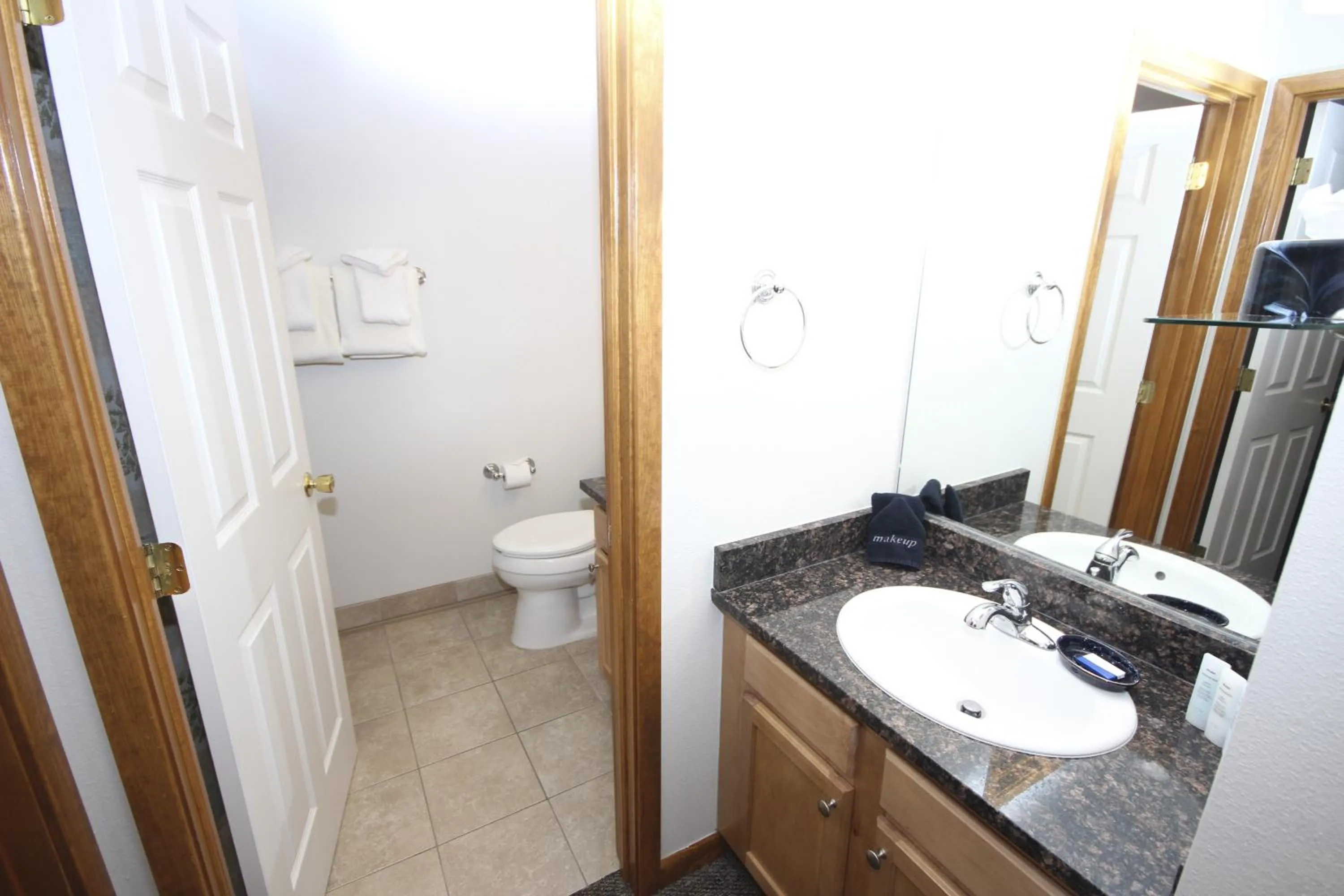 Bathroom in Streamside on Fall River