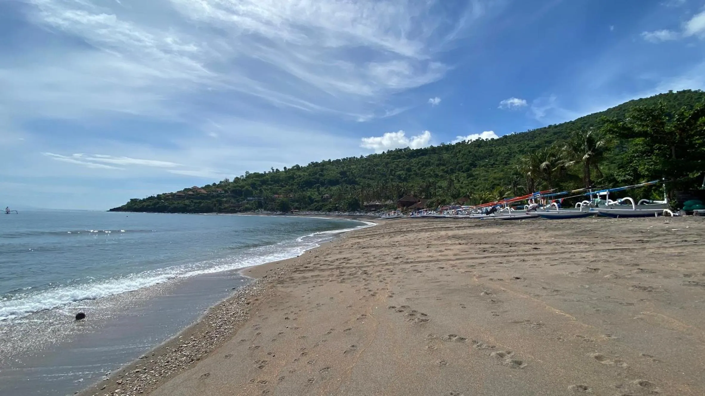 Beach in Hidden Paradise Cottages