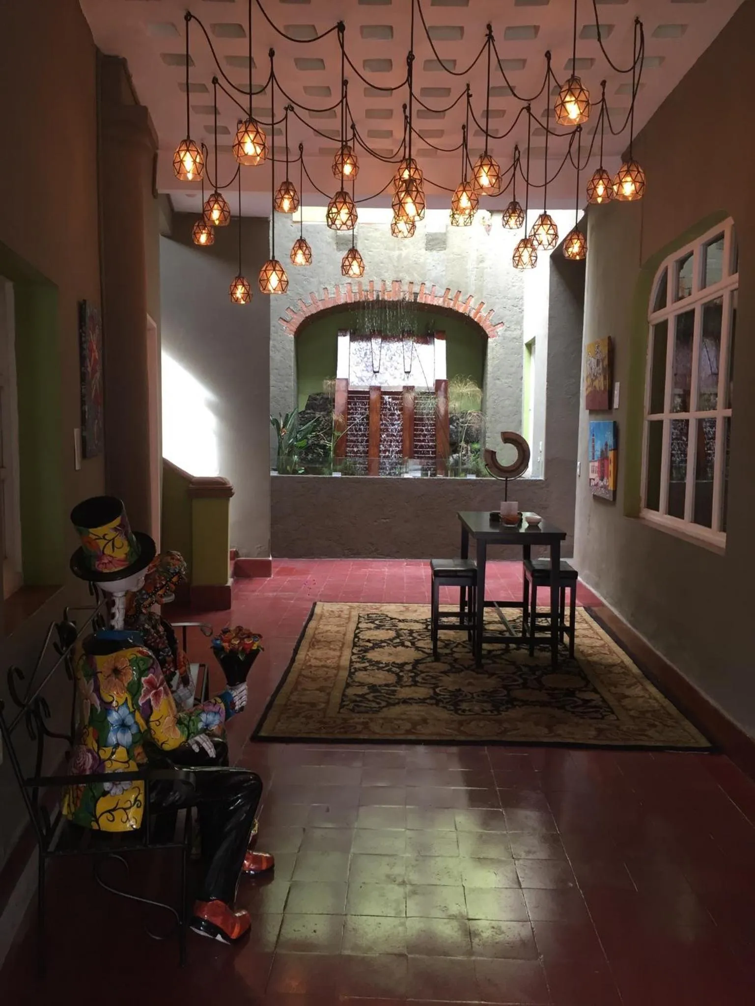 Living room in Hotel Galería