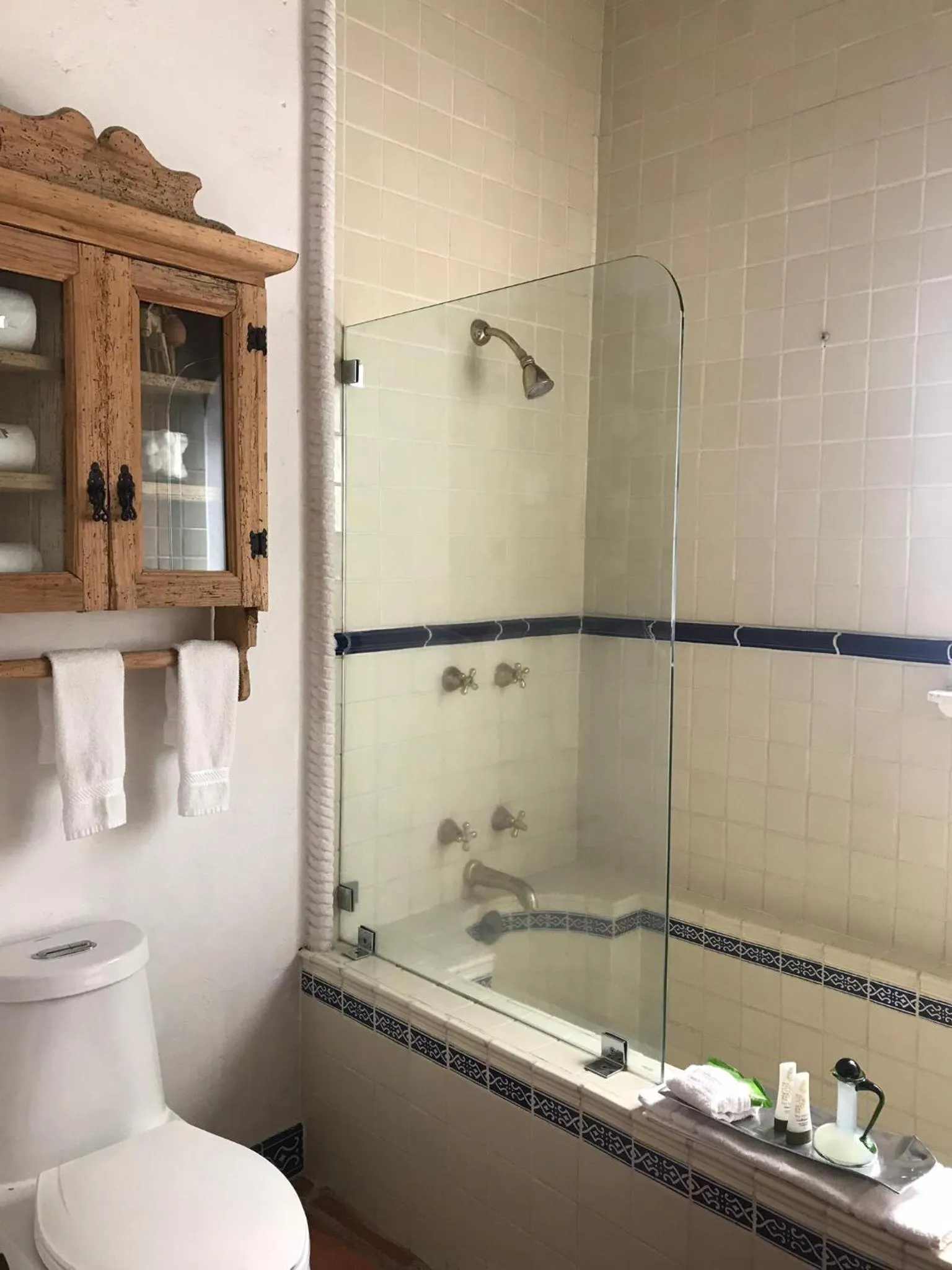 Toilet in Hotel Galería