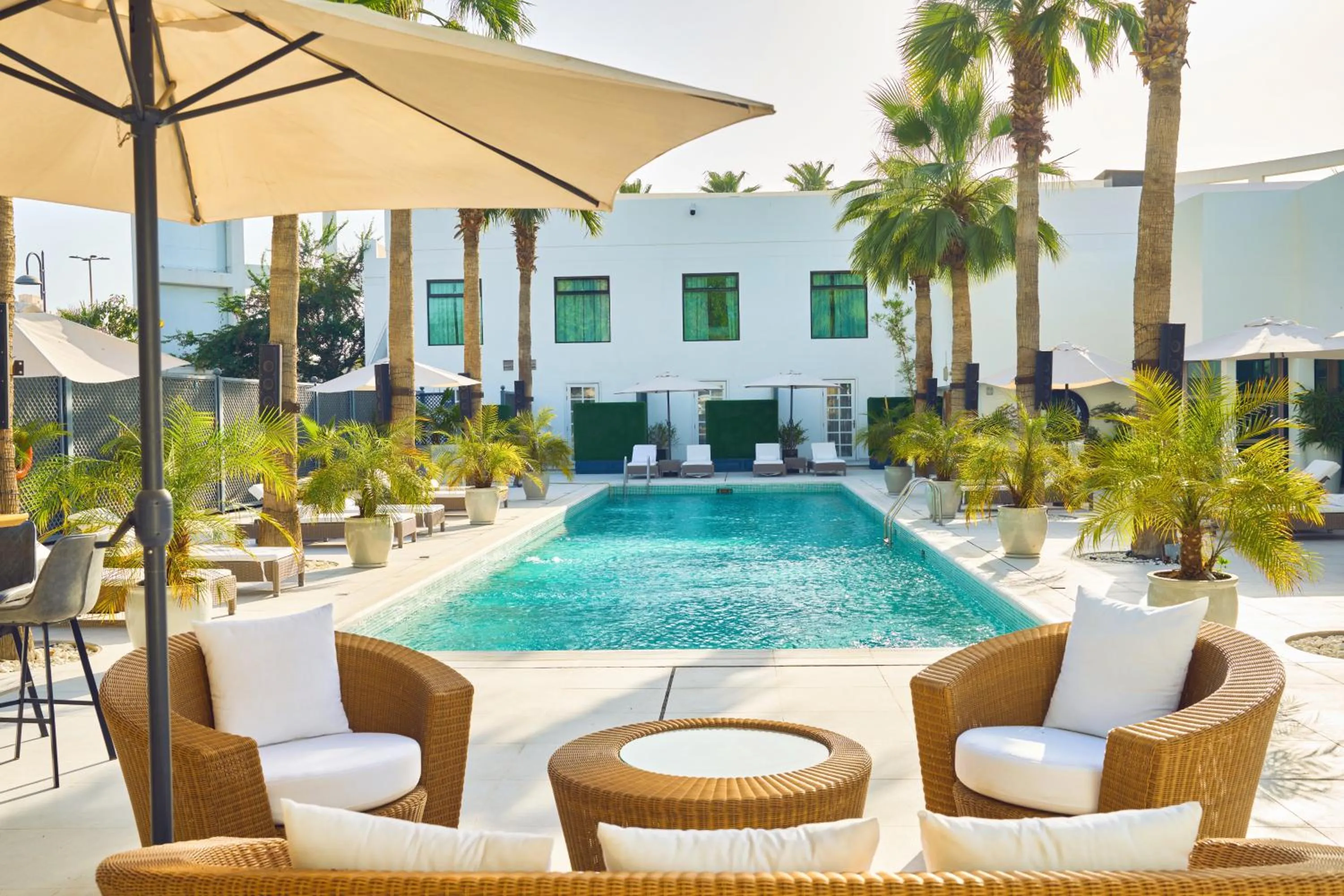 Patio in Palmyard Hotel