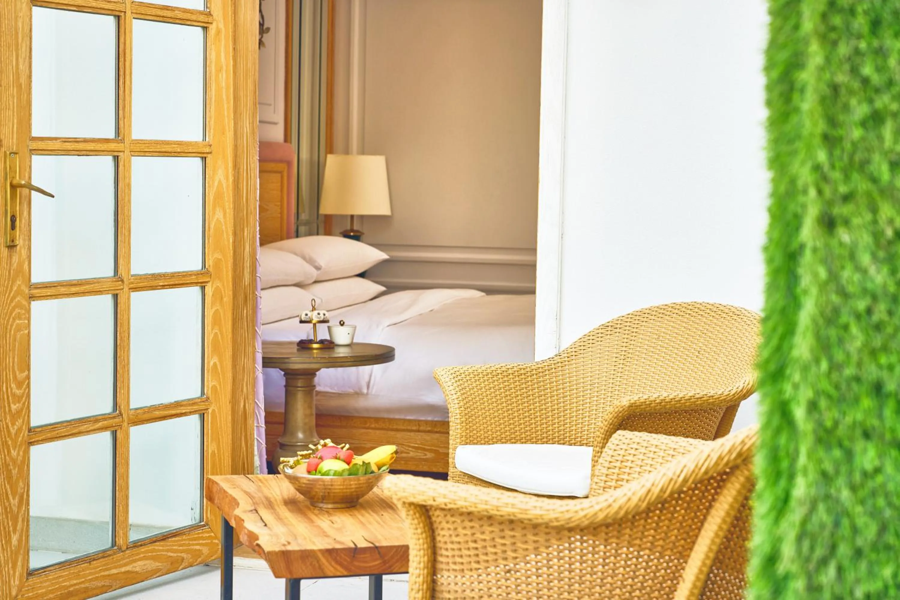 Bed in Palmyard Hotel