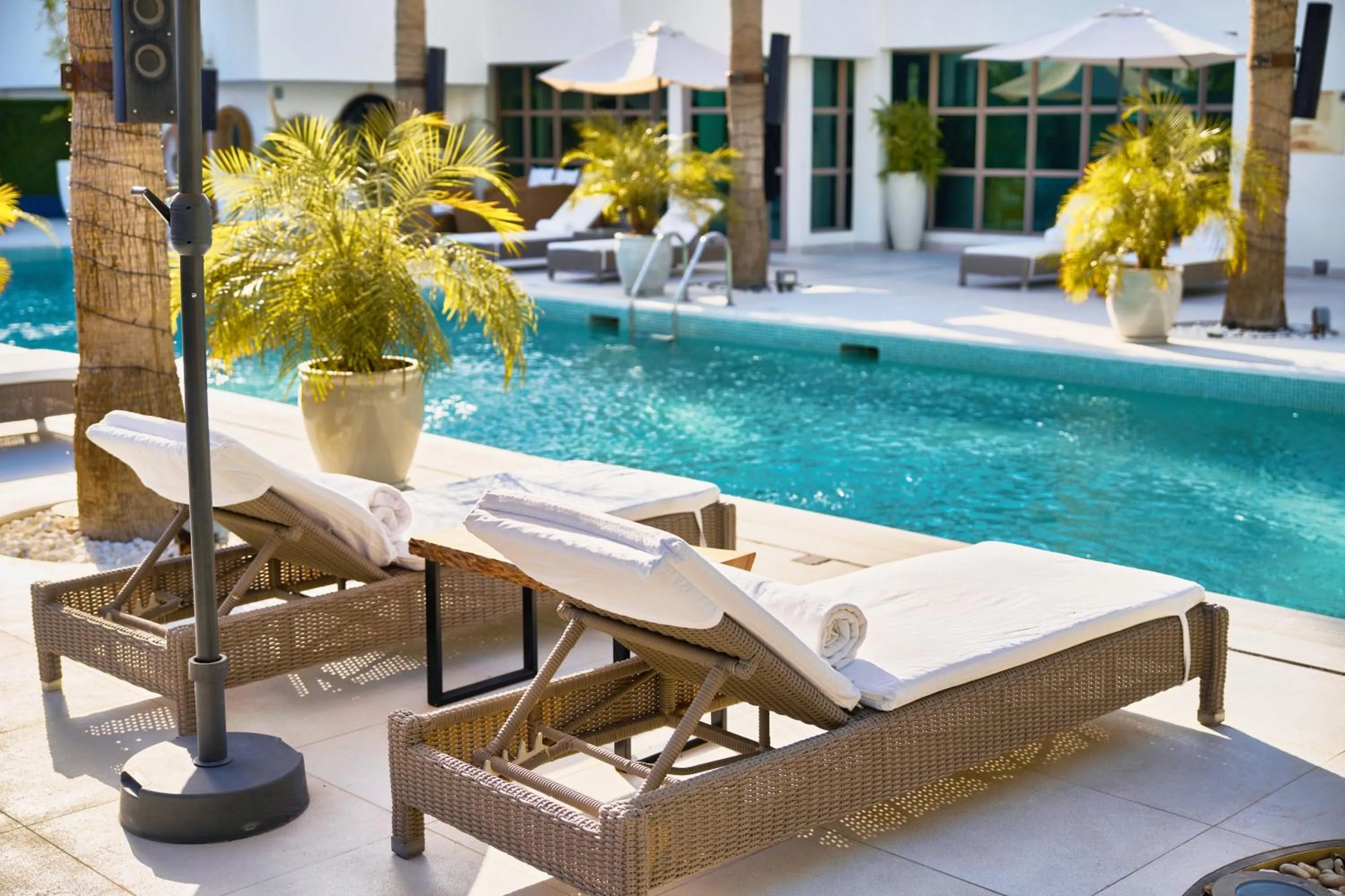 Patio in Palmyard Hotel