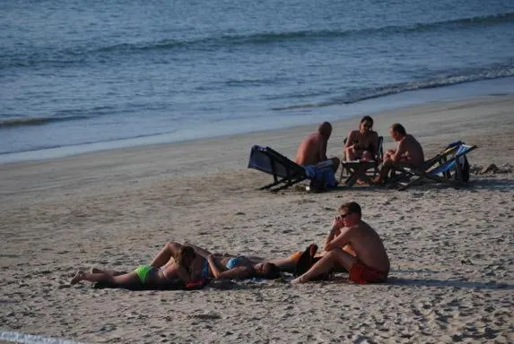 People in Ocean View Resort