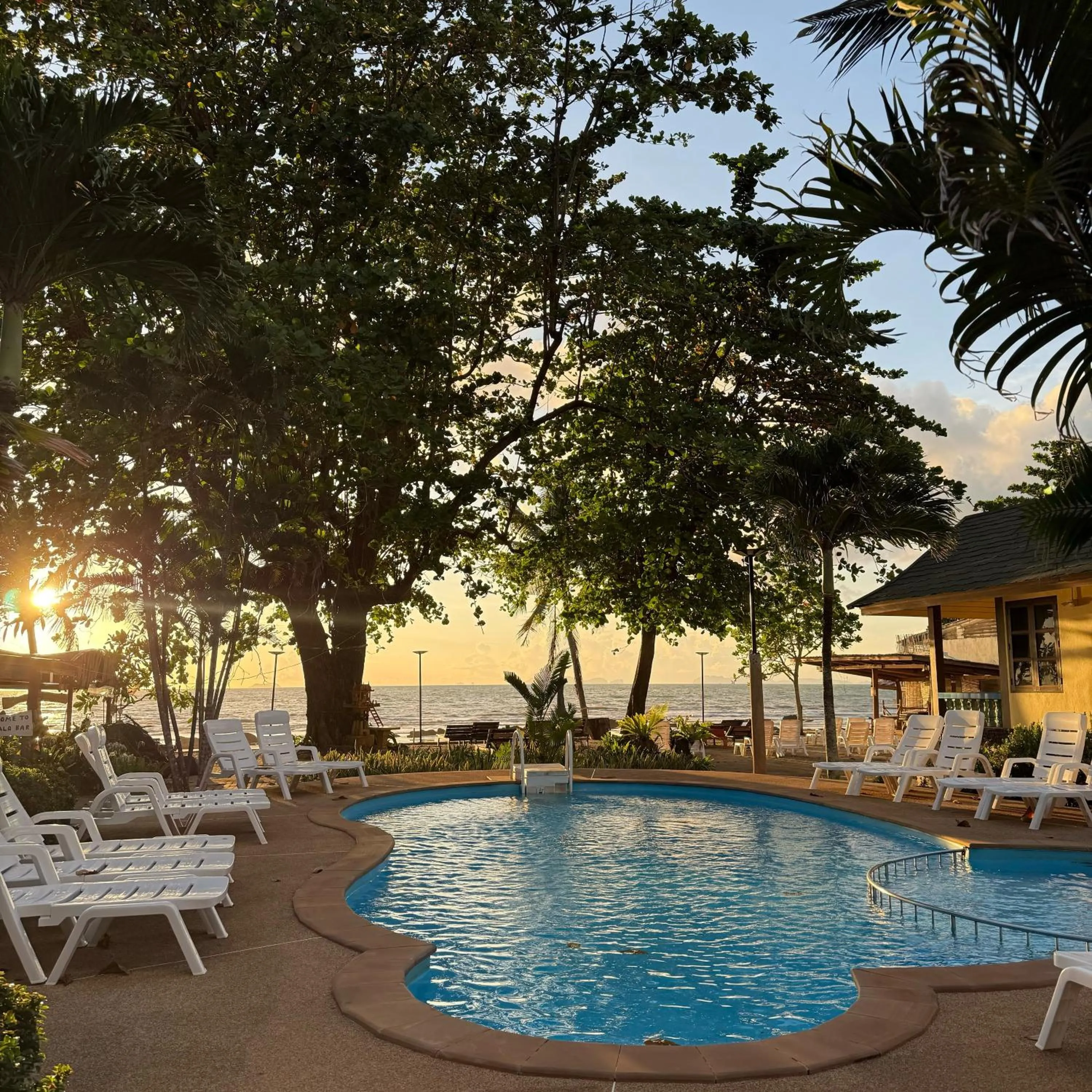 Swimming pool in Ocean View Resort