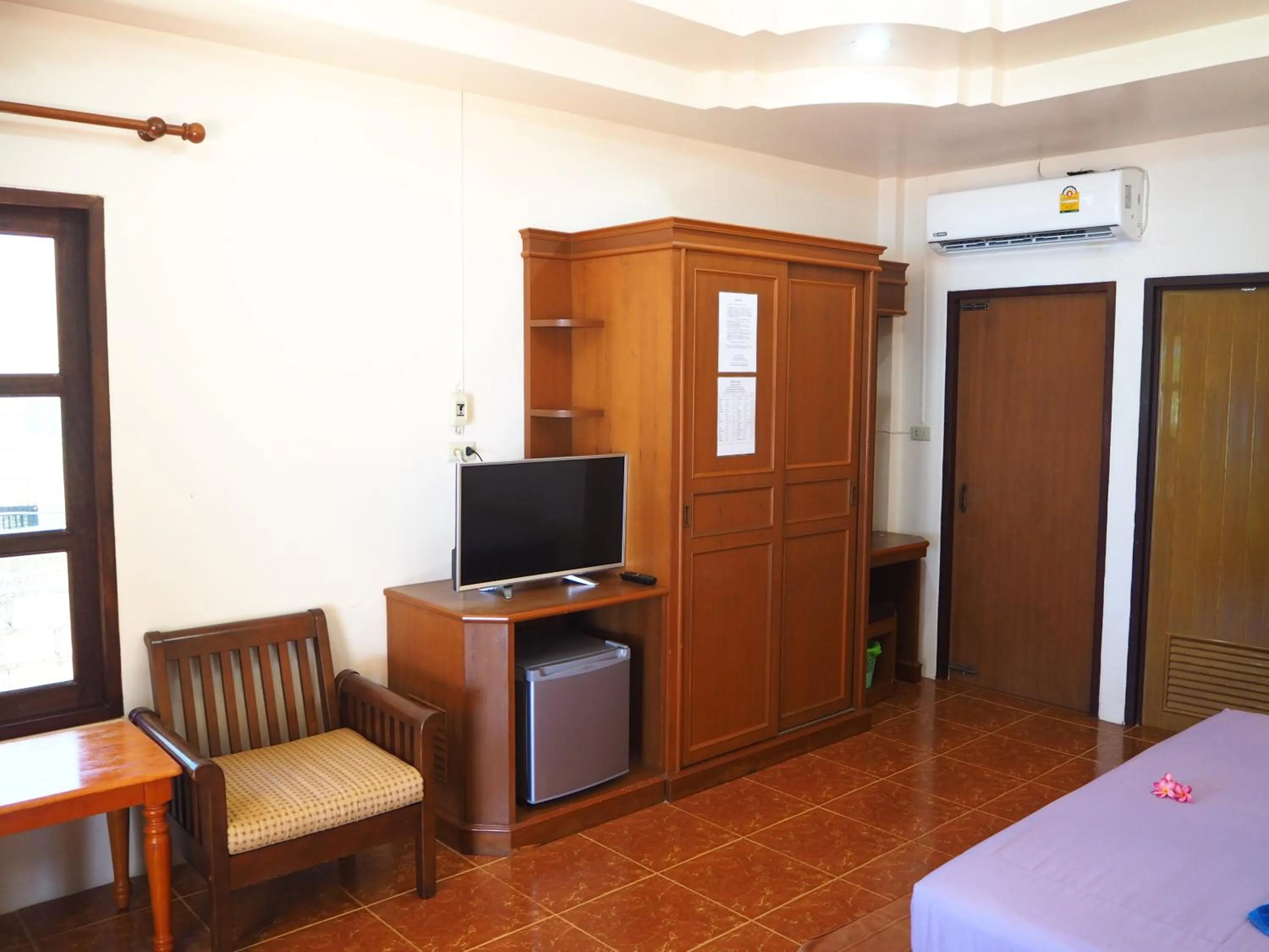 Bed in Ocean View Resort