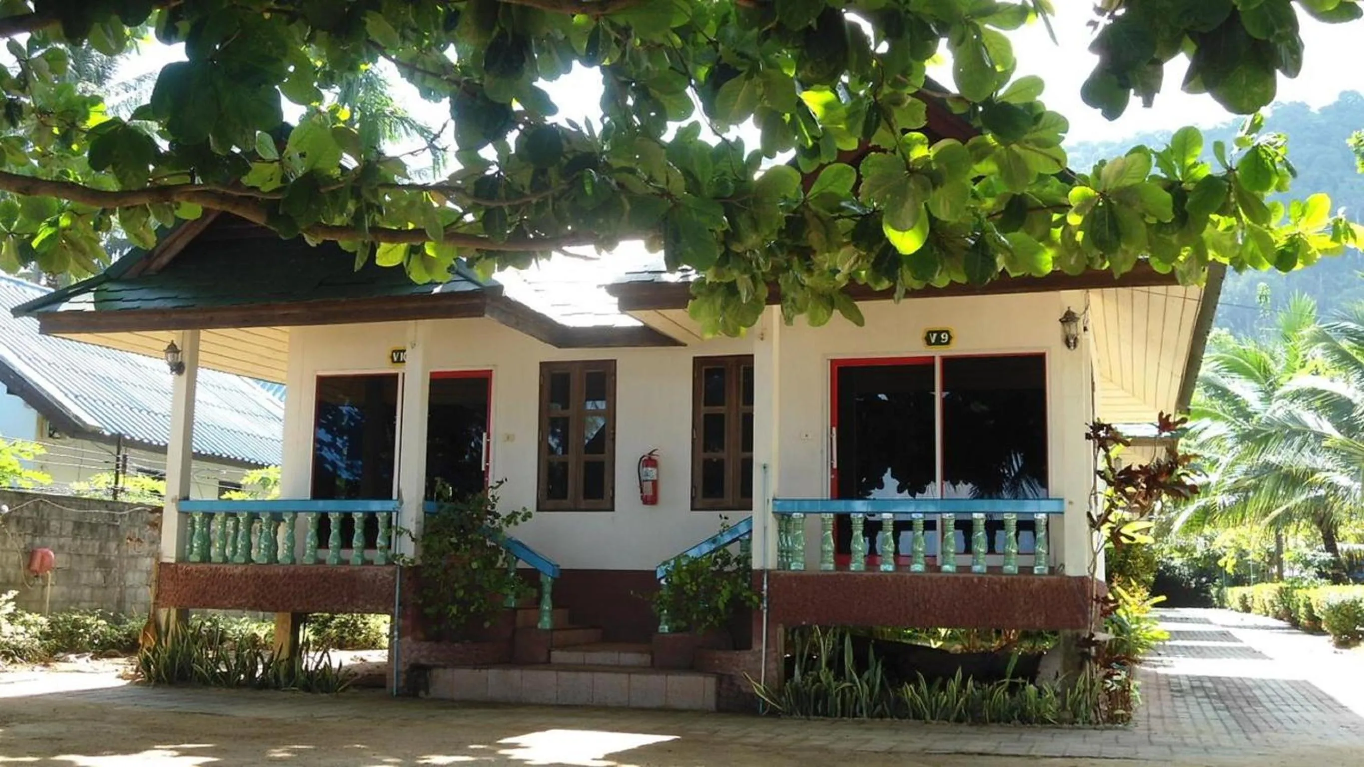 Decorative detail in Ocean View Resort