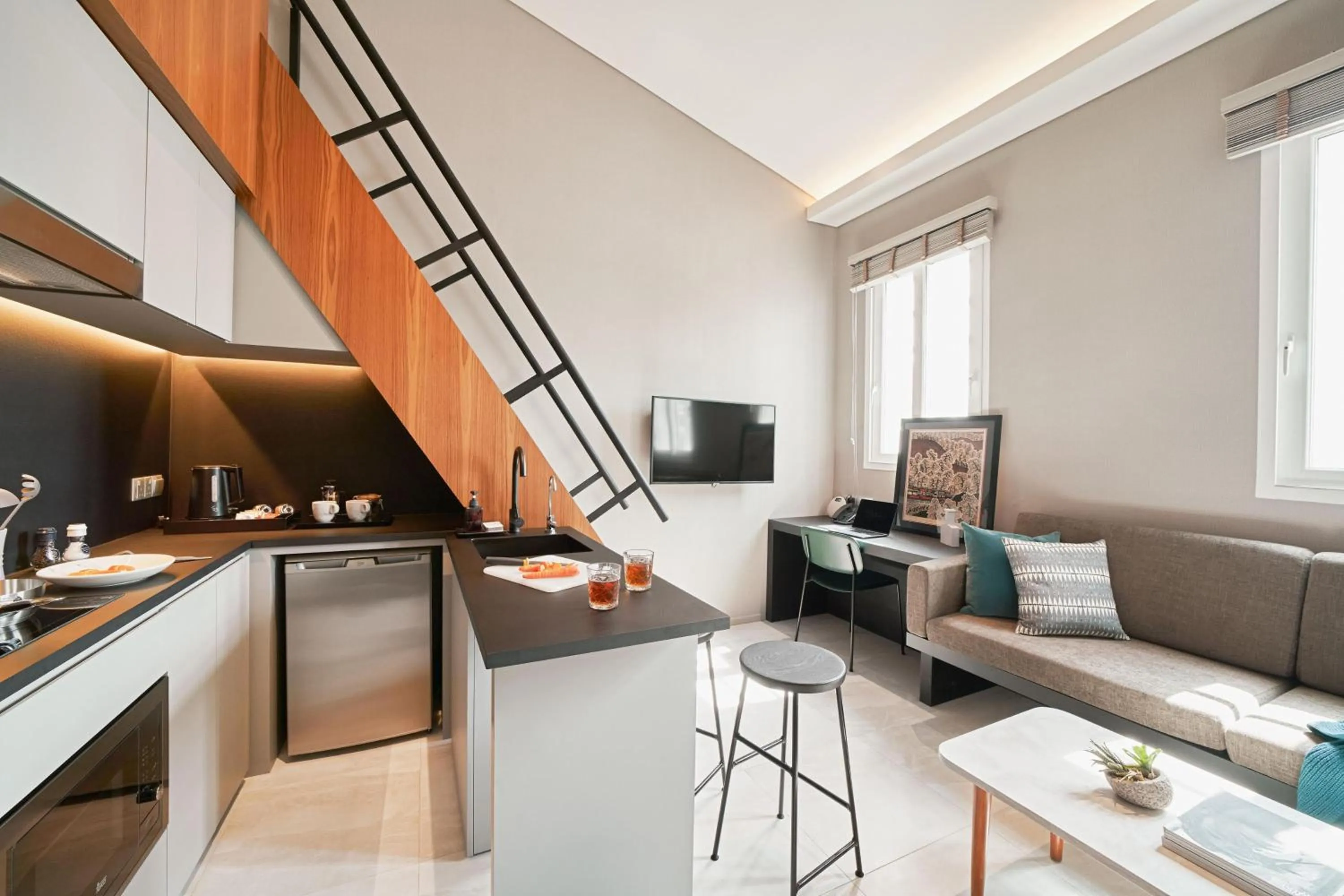 Kitchen or kitchenette in Wanderlust, The Unlimited Collection managed by The Ascott Limited