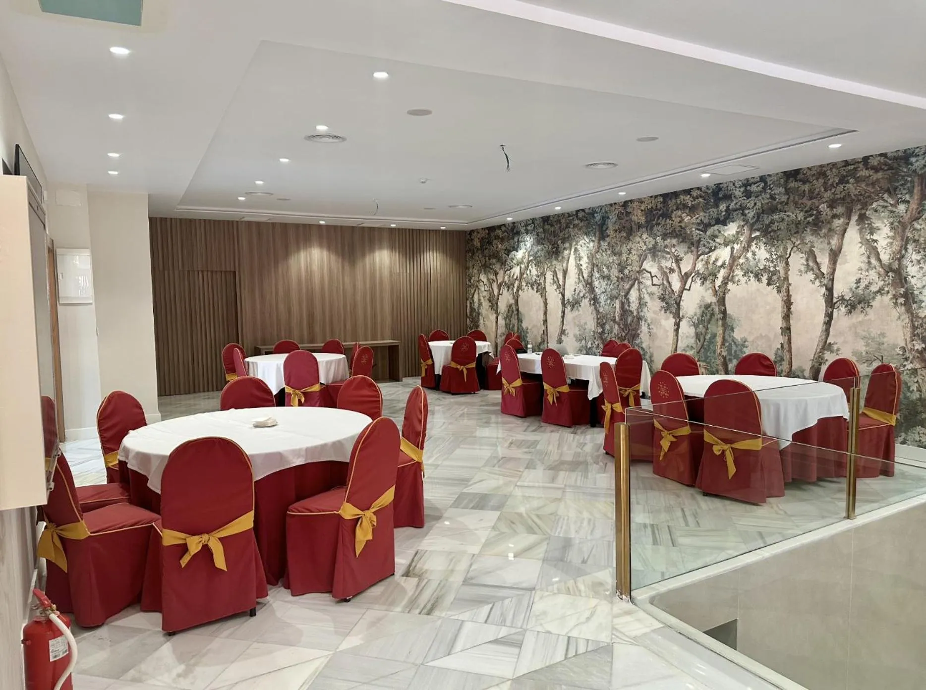 Communal lounge/ TV room in Hotel Nova Roma