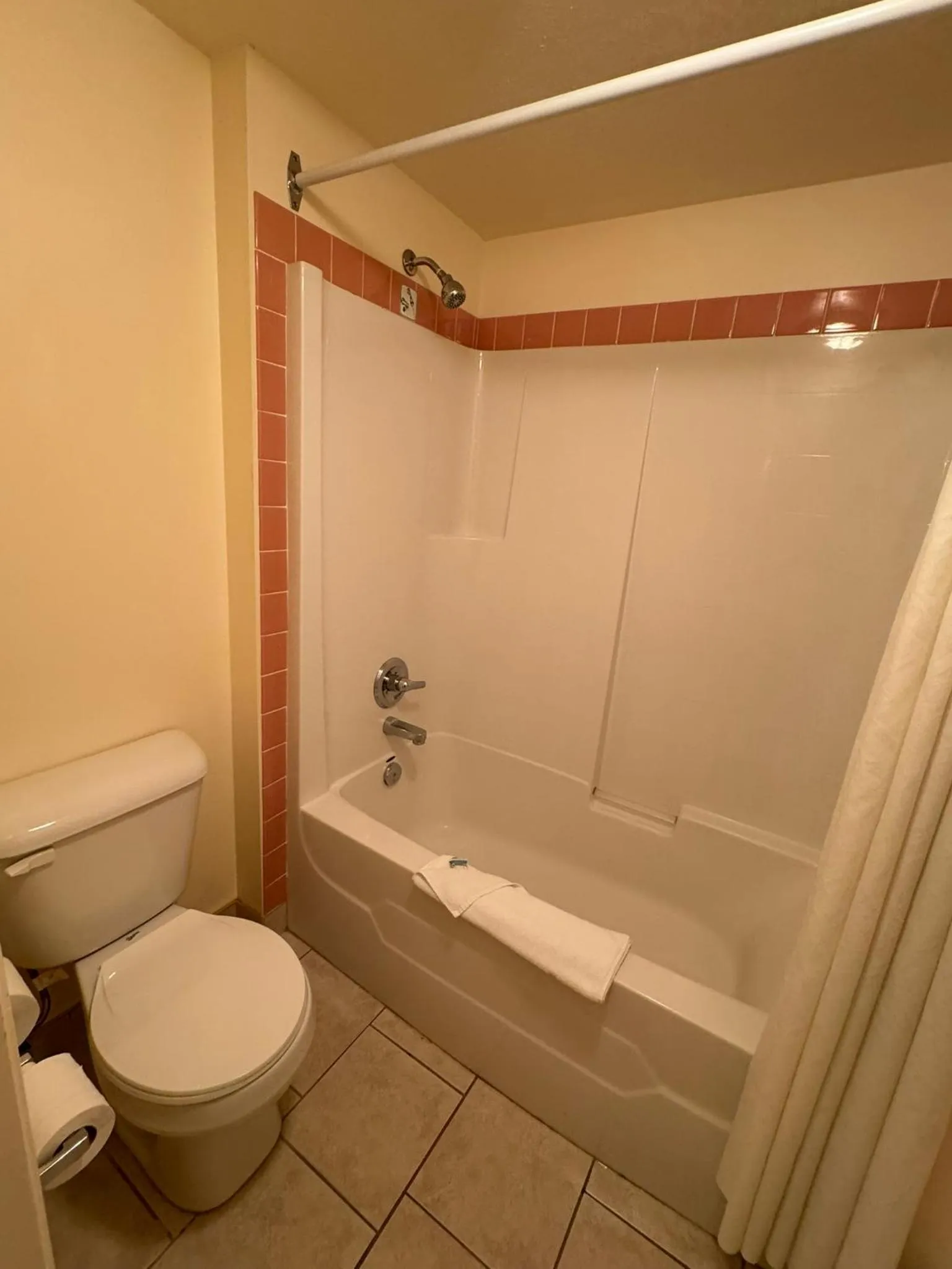 Shower in Western Budget Motel #3 Whitecourt