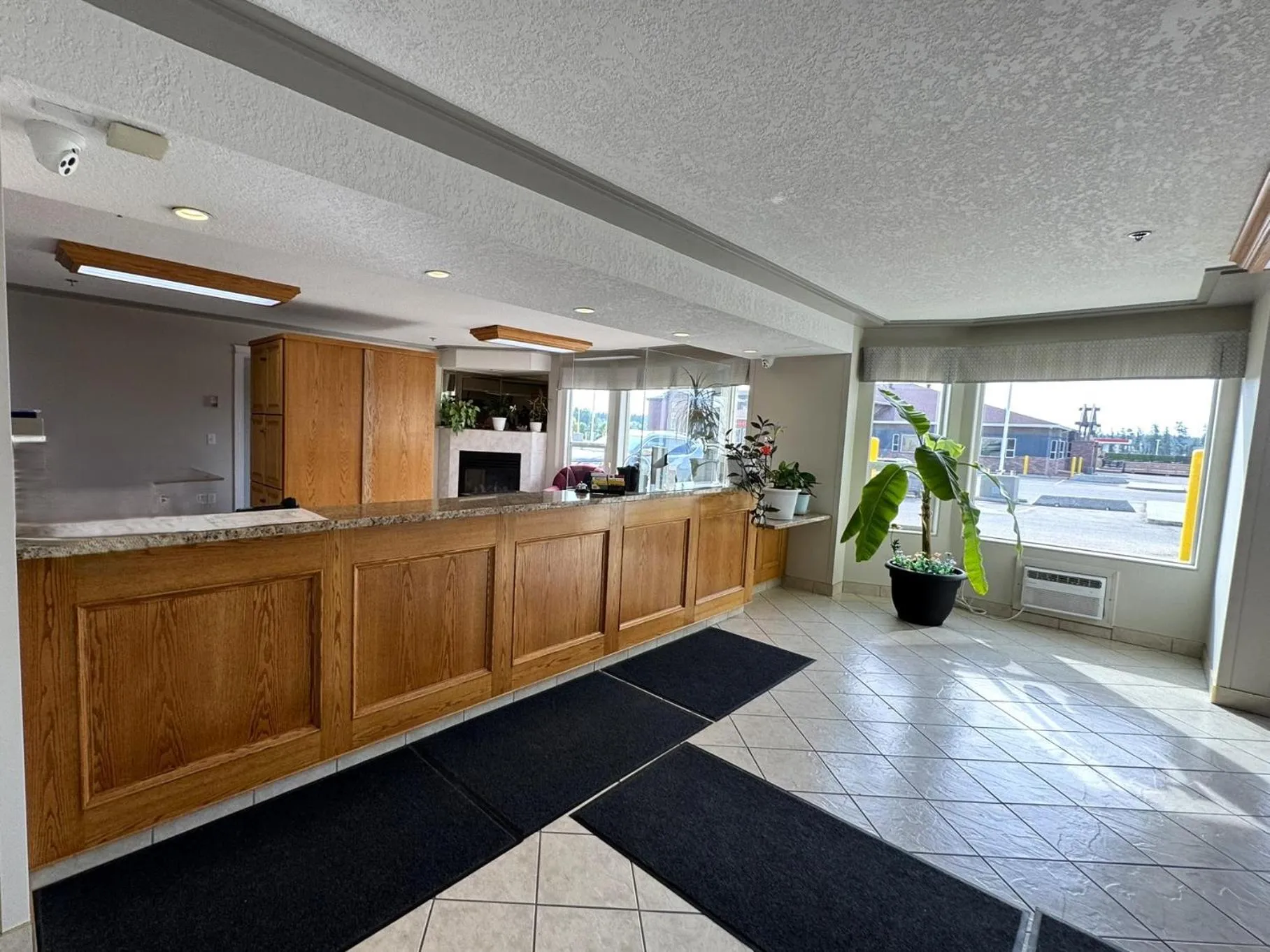 Lobby or reception in Western Budget Motel #3 Whitecourt