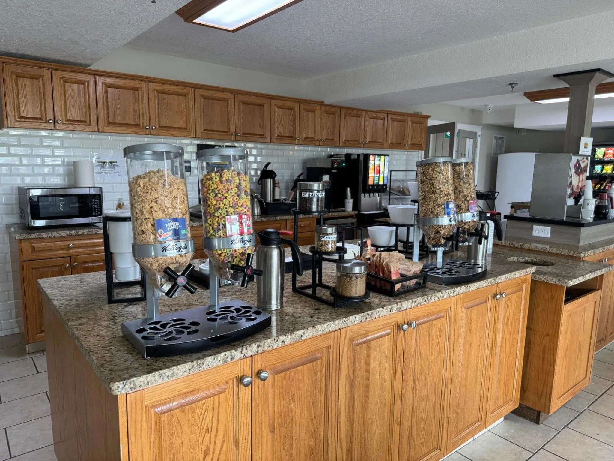 Breakfast in Western Budget Motel #3 Whitecourt