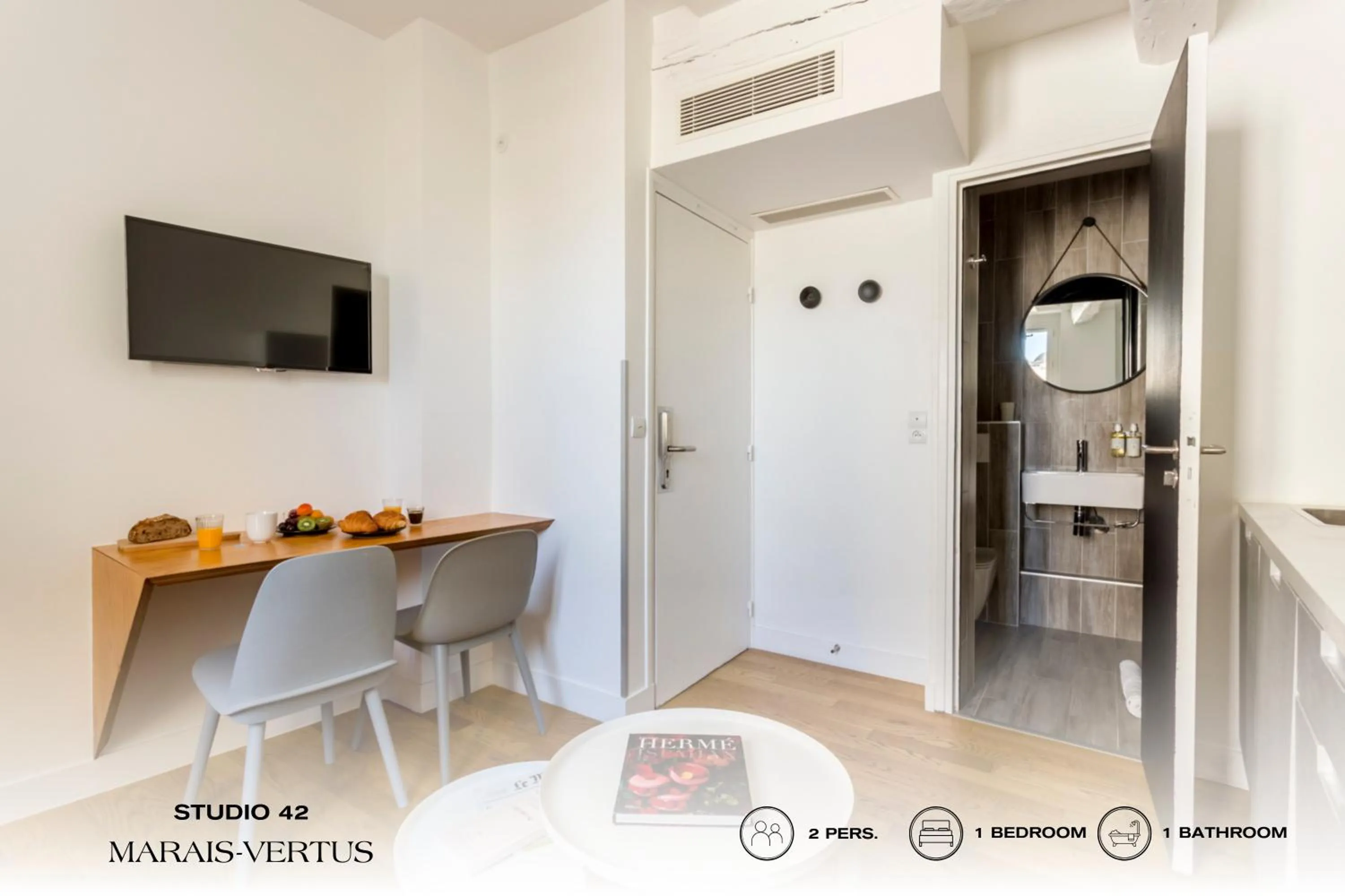 Kitchen or kitchenette in Beauquartier - Marais Vertus