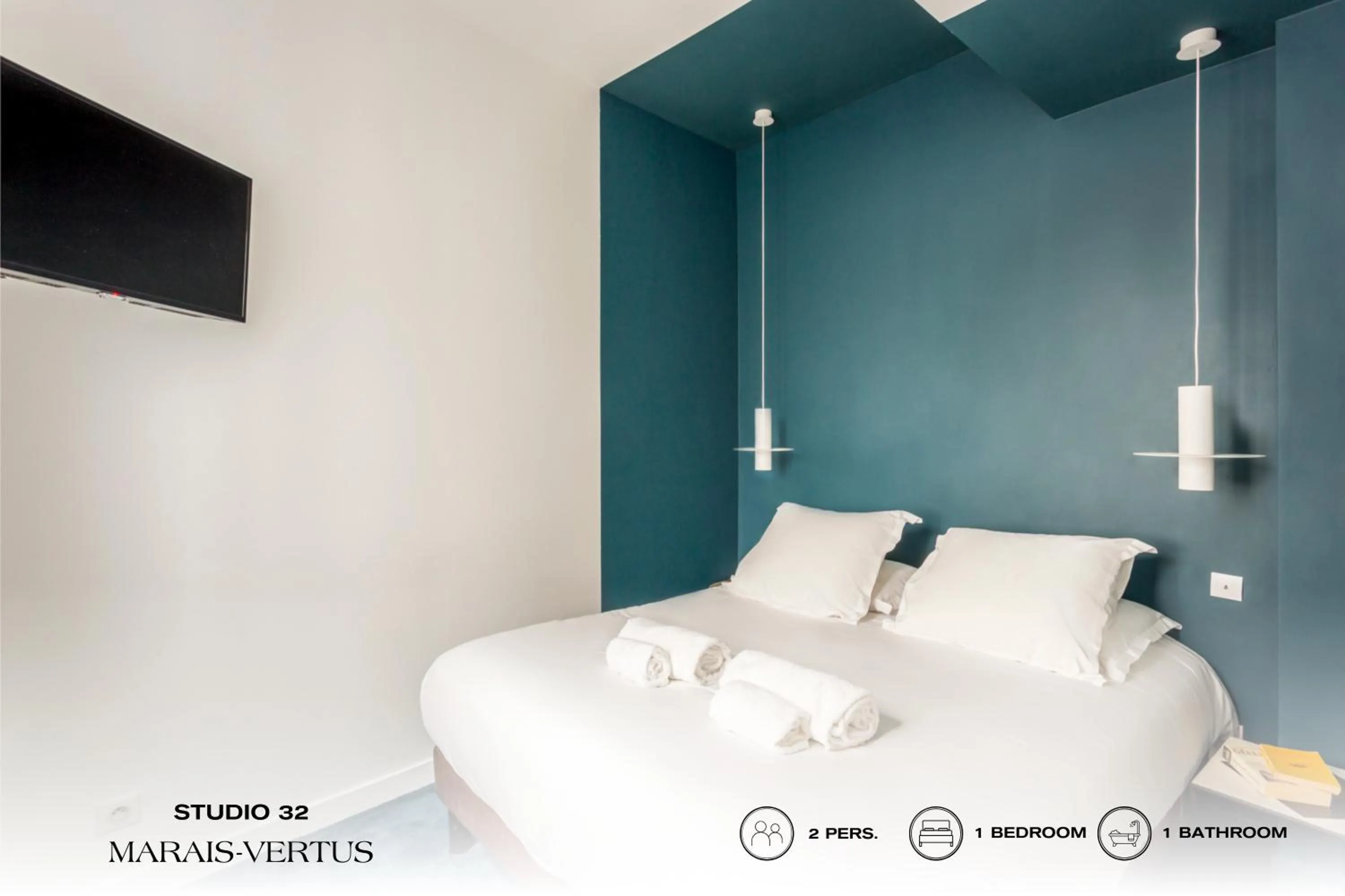 Bed in Beauquartier - Marais Vertus