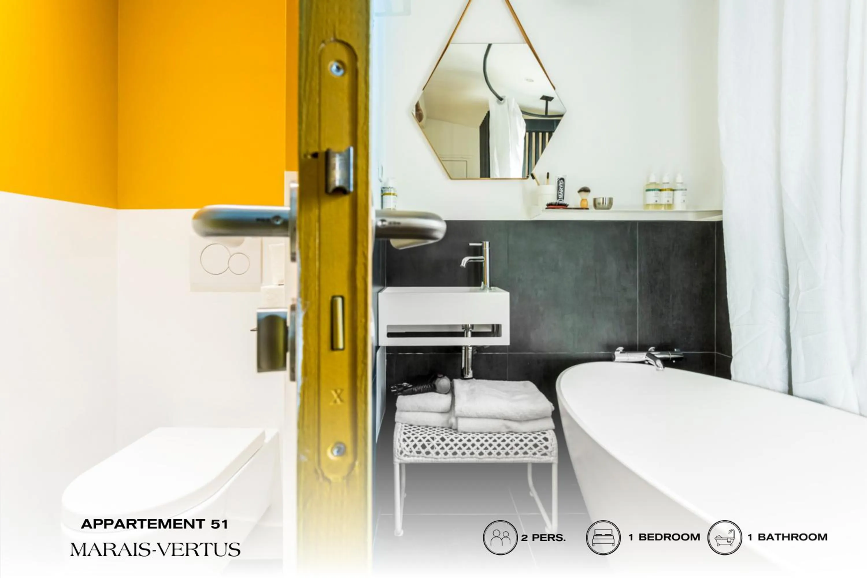 Toilet, Bed in Beauquartier - Marais Vertus