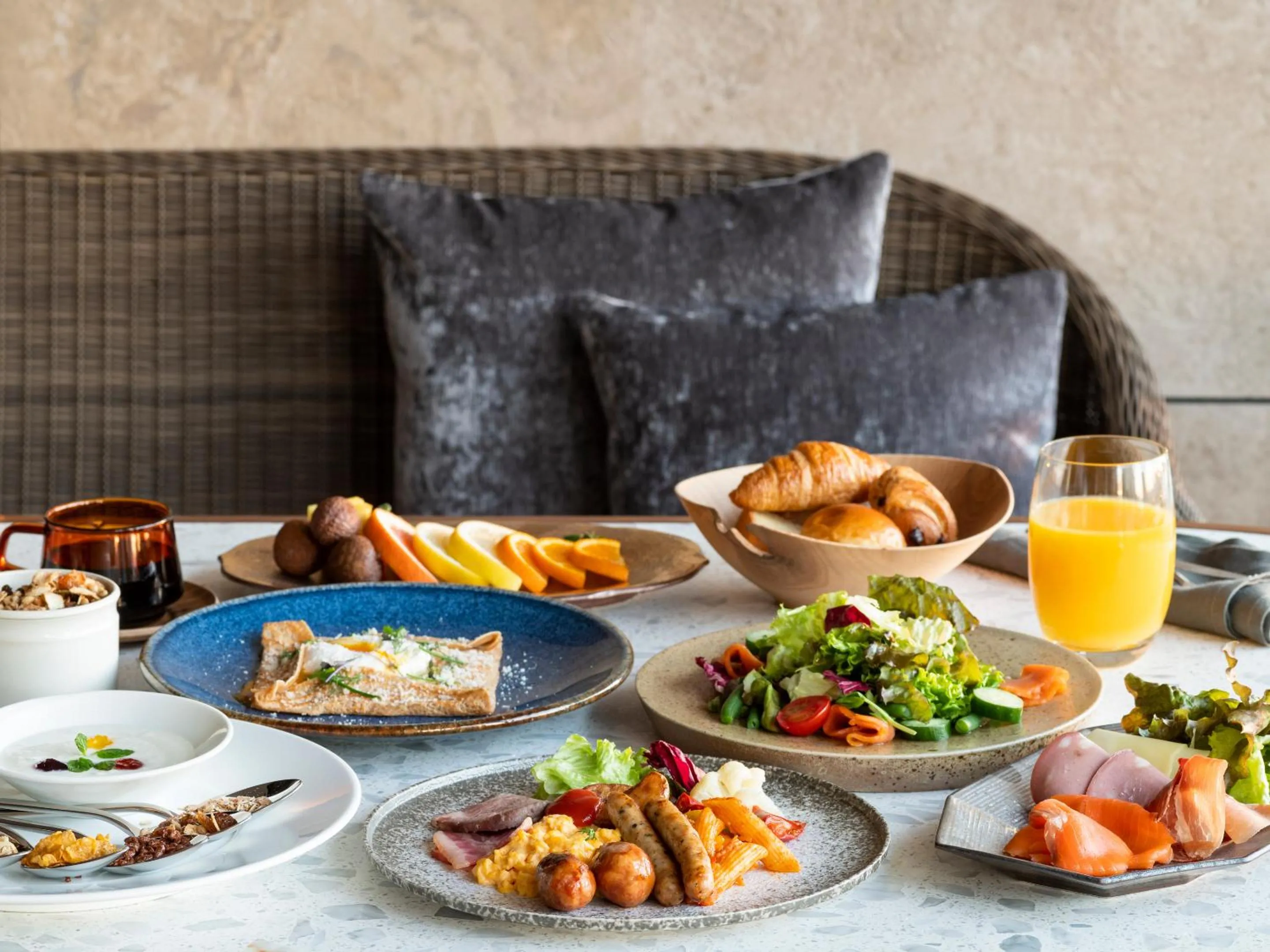 Breakfast in Mitsui Garden Hotel Ginza Premier