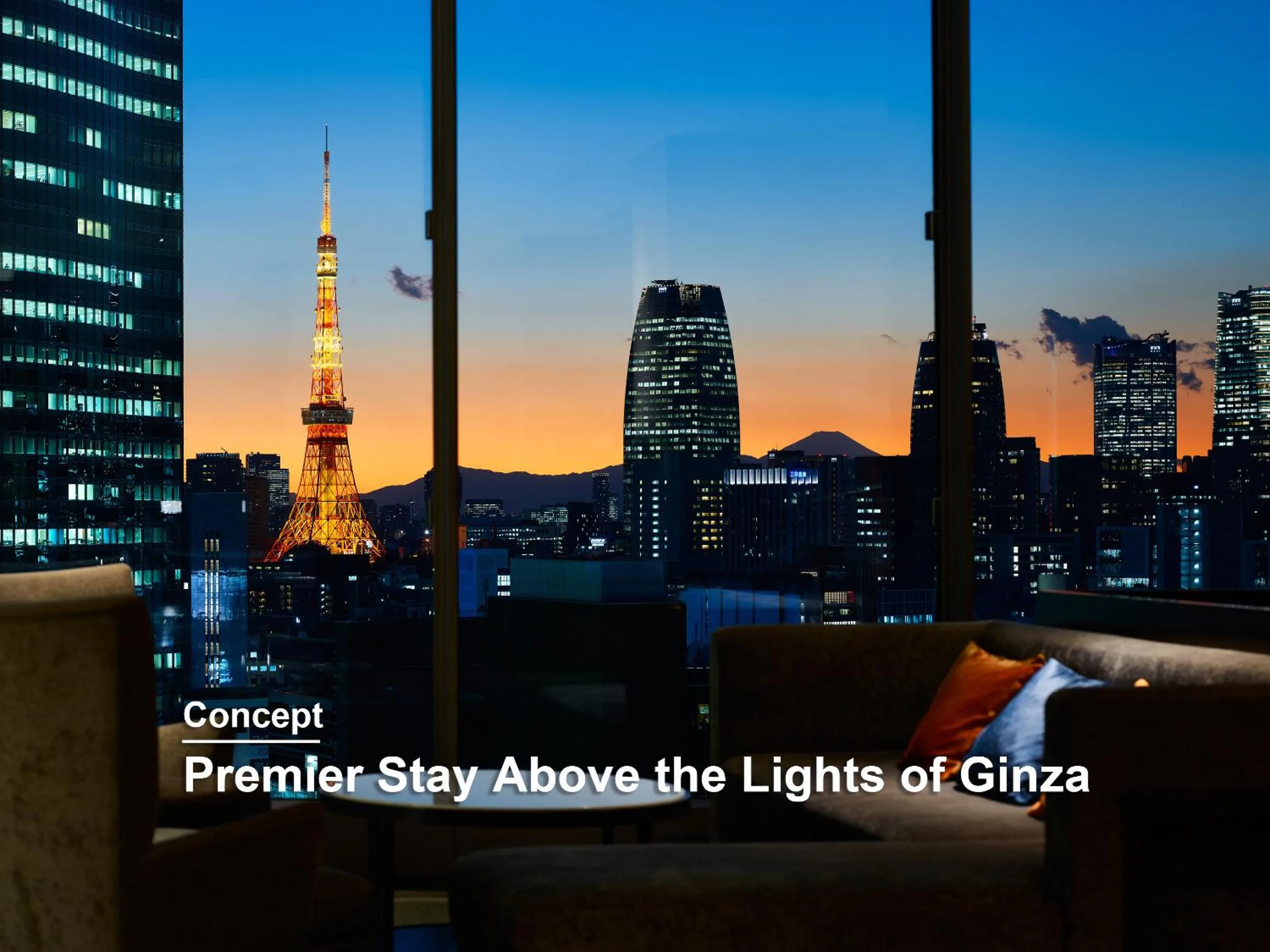 City view in Mitsui Garden Hotel Ginza Premier