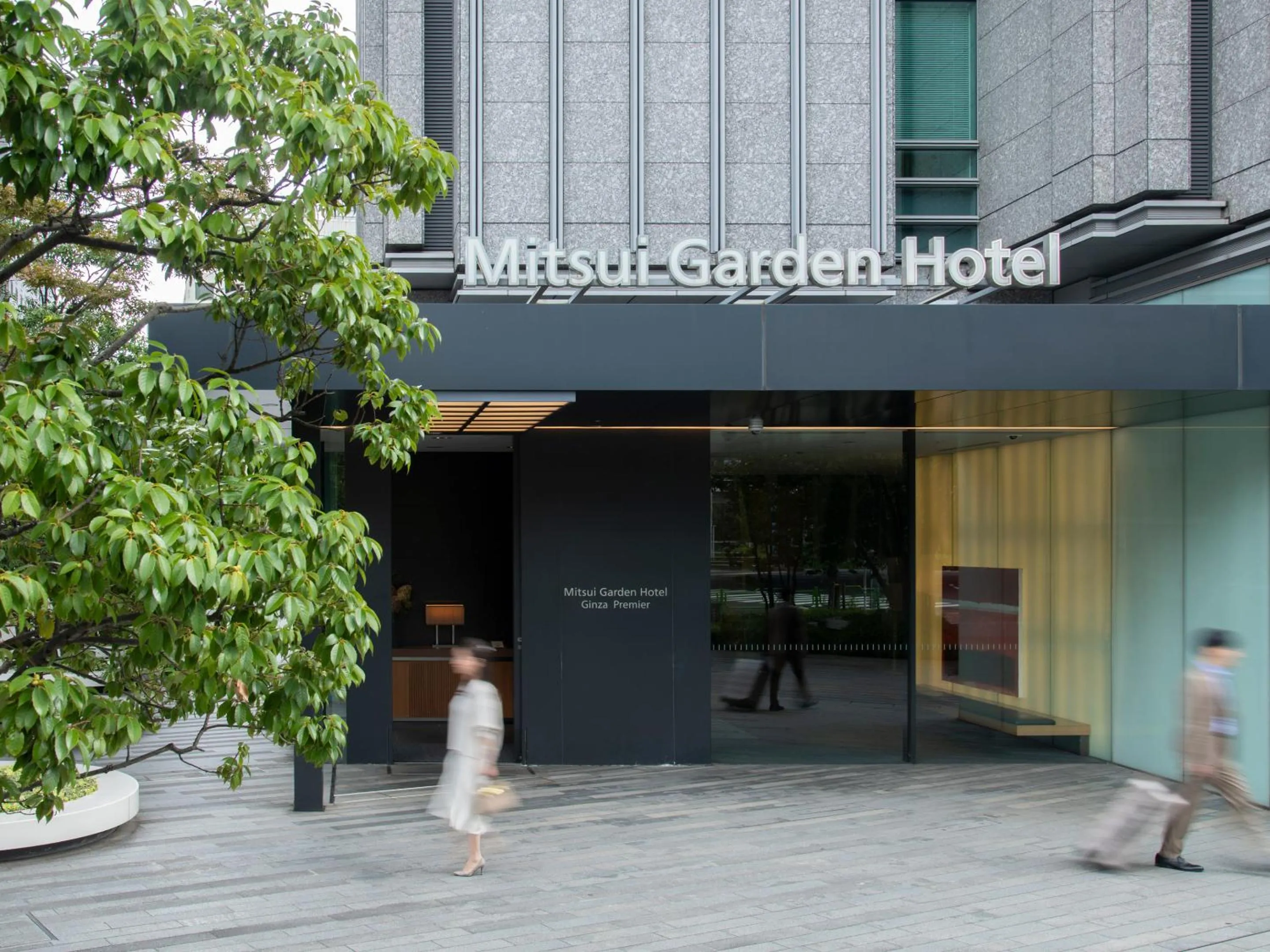 Property building in Mitsui Garden Hotel Ginza Premier