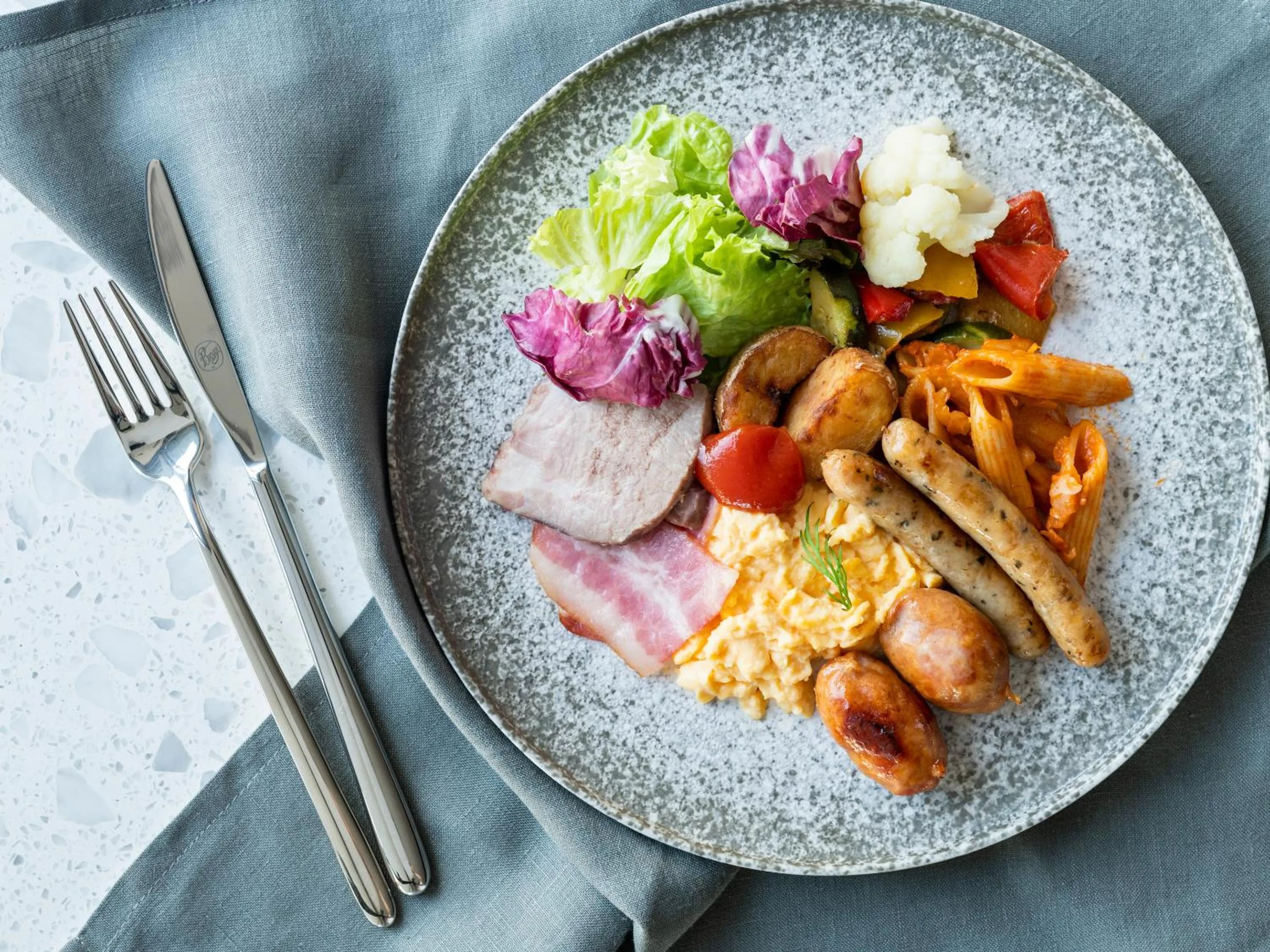 Breakfast in Mitsui Garden Hotel Ginza Premier