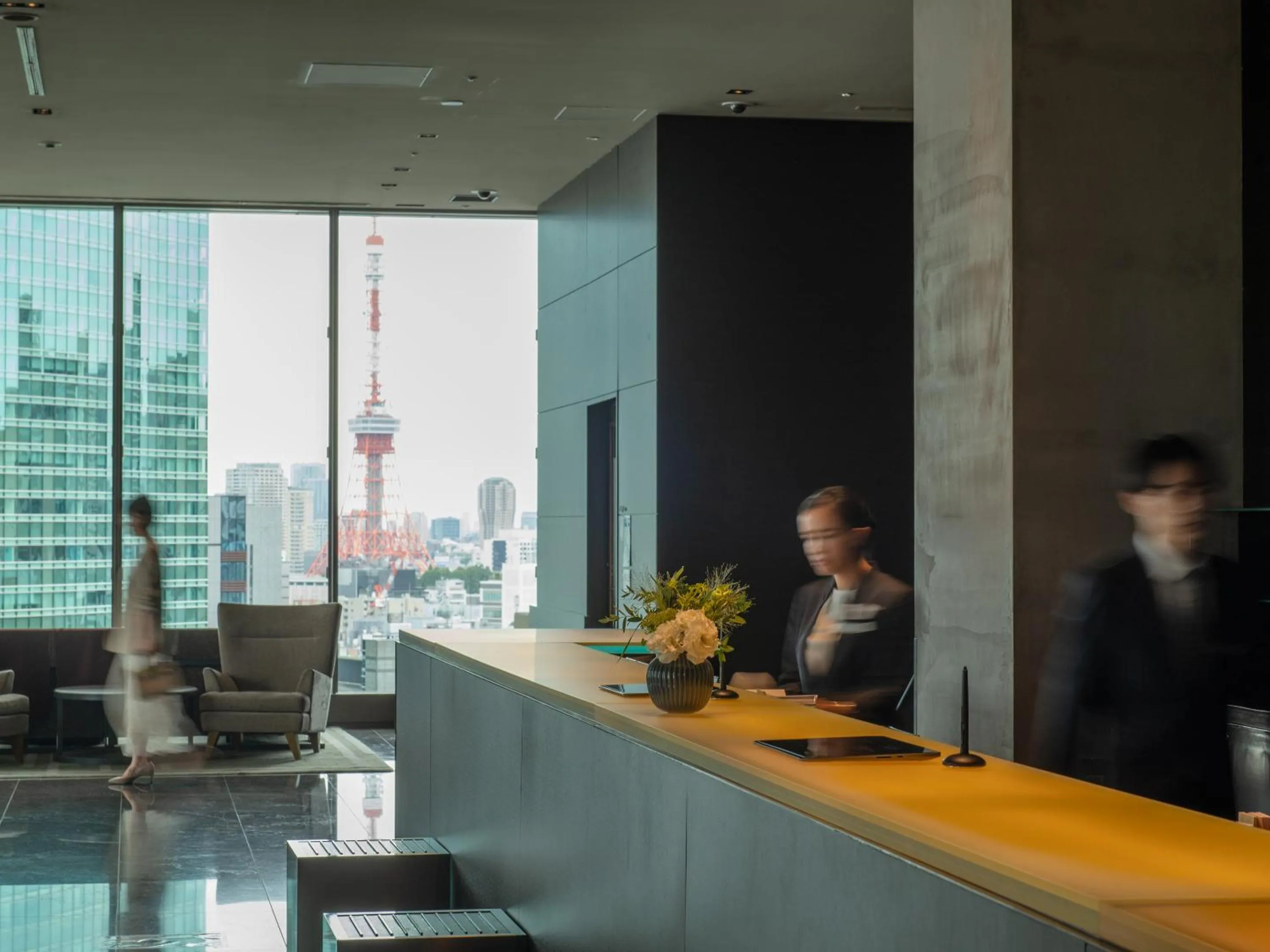 Lobby or reception in Mitsui Garden Hotel Ginza Premier