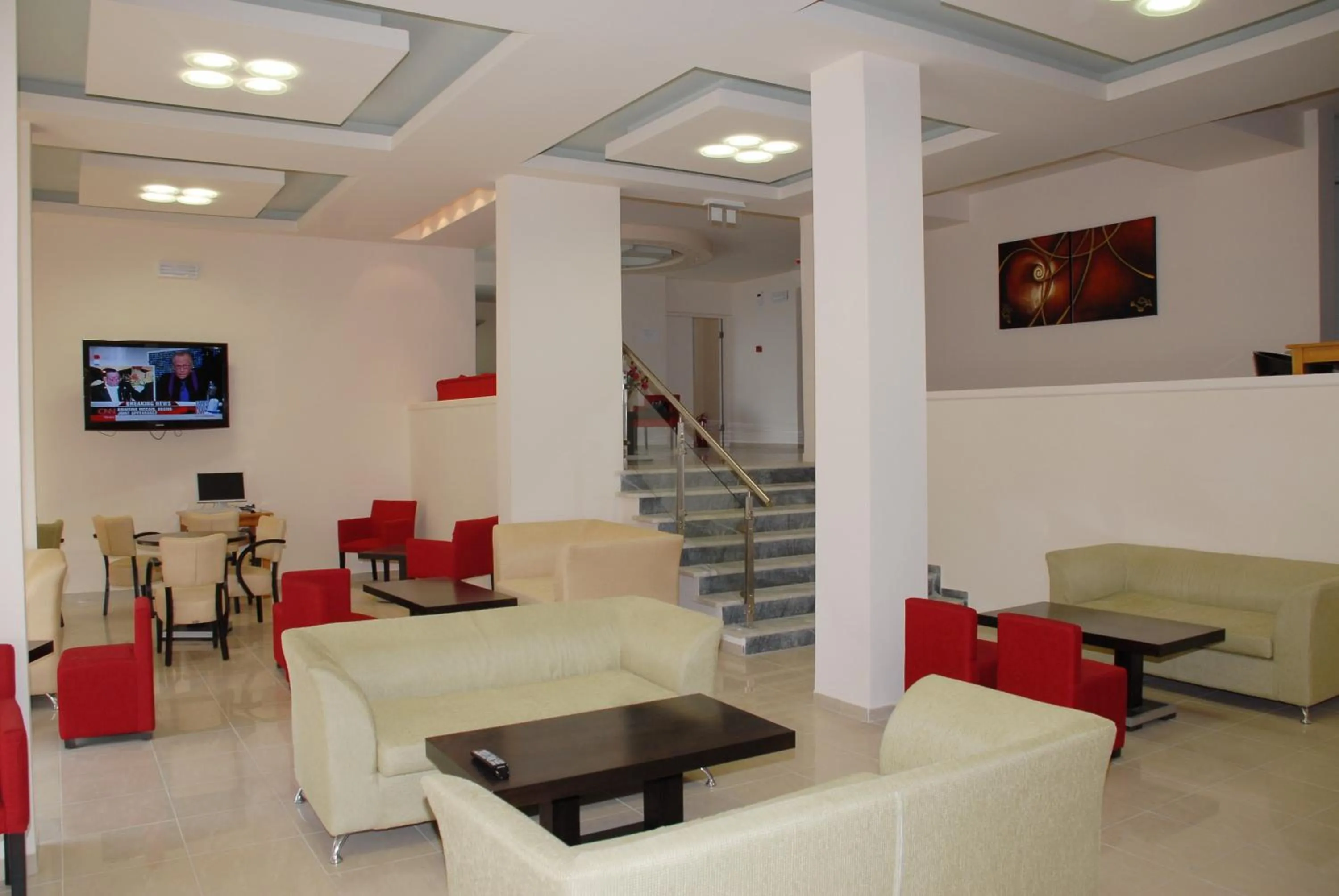 Lobby or reception in Glyfada Beach Hotel